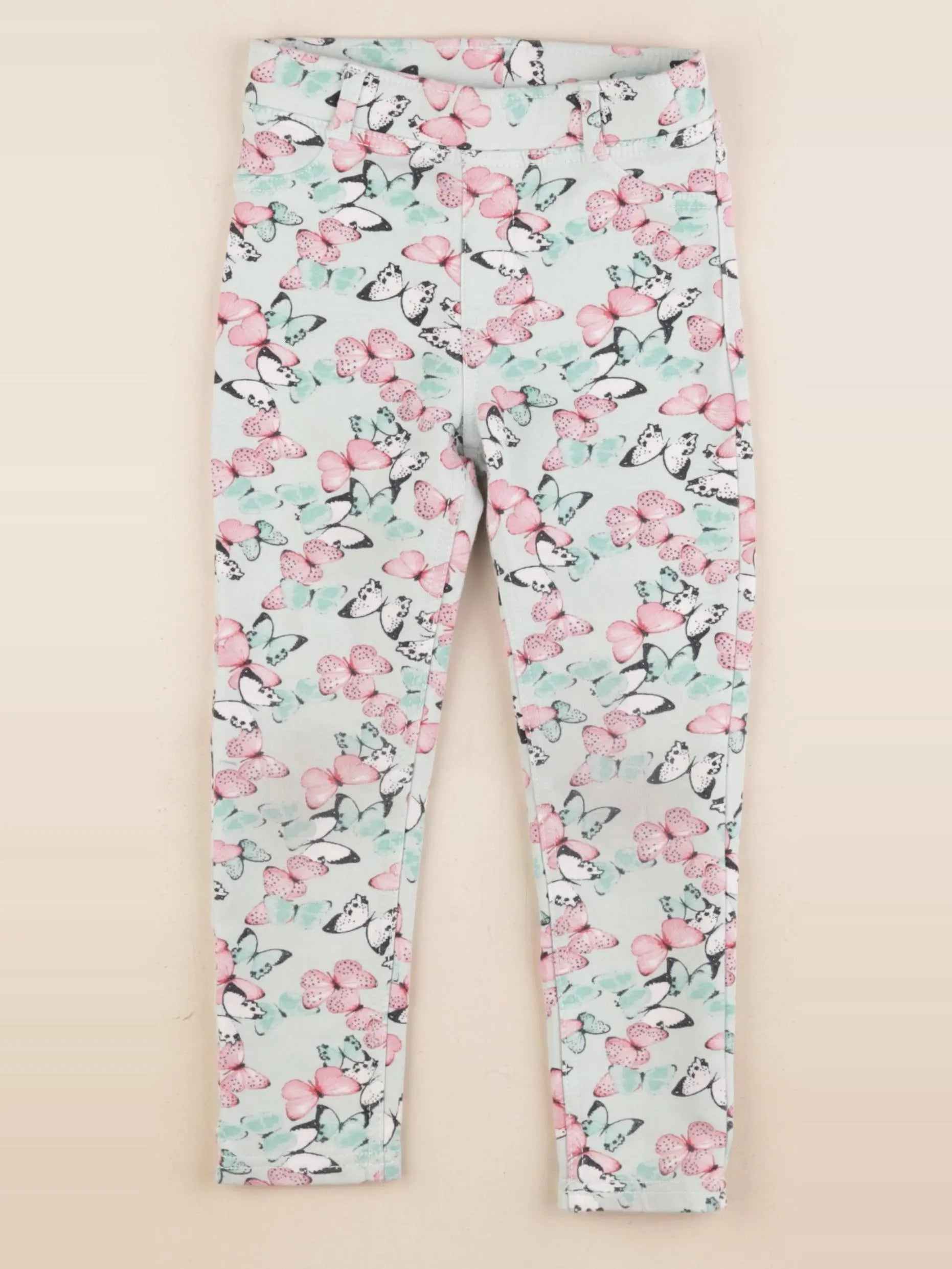 H&M - jegging multicolore - 4/5 ans