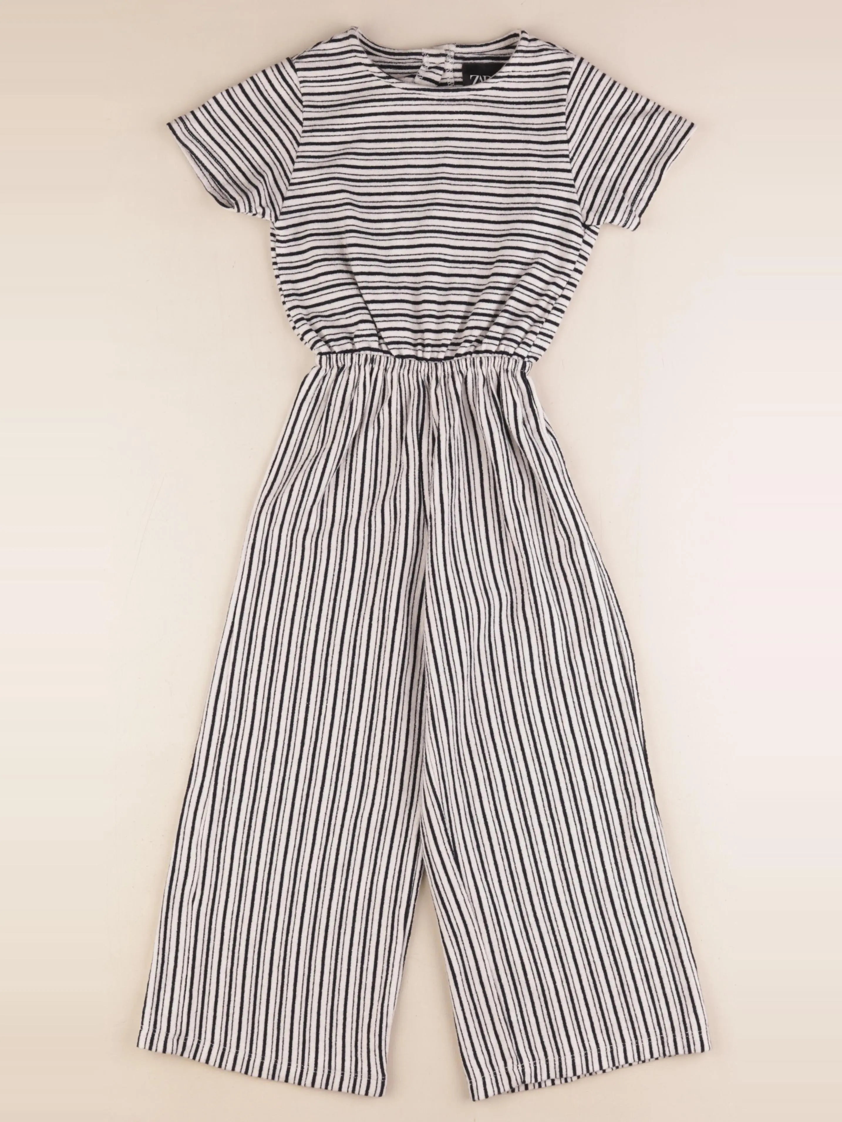 Zara - combinaison beige, bleu - 6 ans
