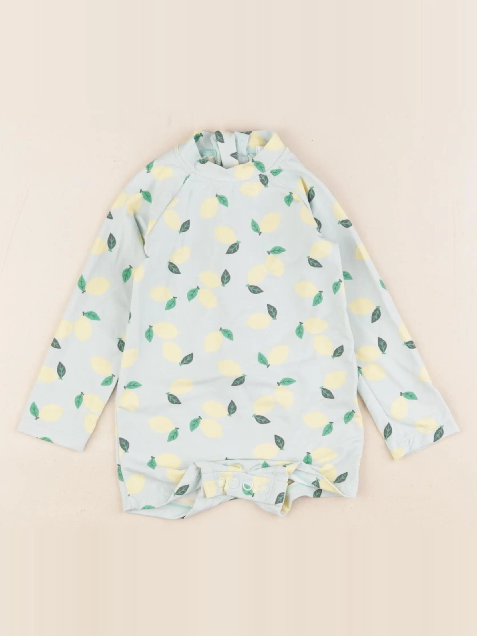 Boutchou - combi de bain bleu, jaune - 1 an
