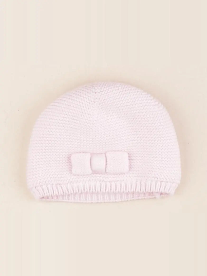 Jacadi - bonnet rose - 6 mois
