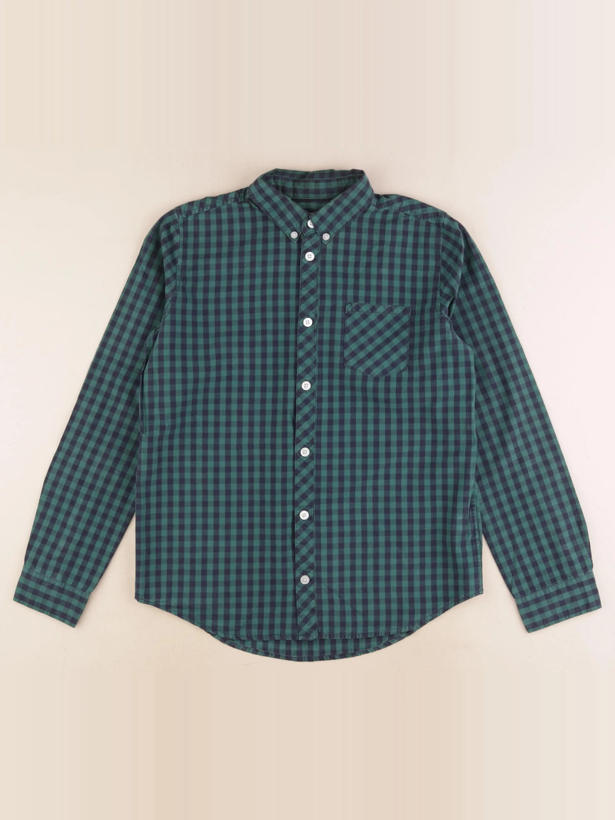 Cyrillus - chemise vert - 14 ans