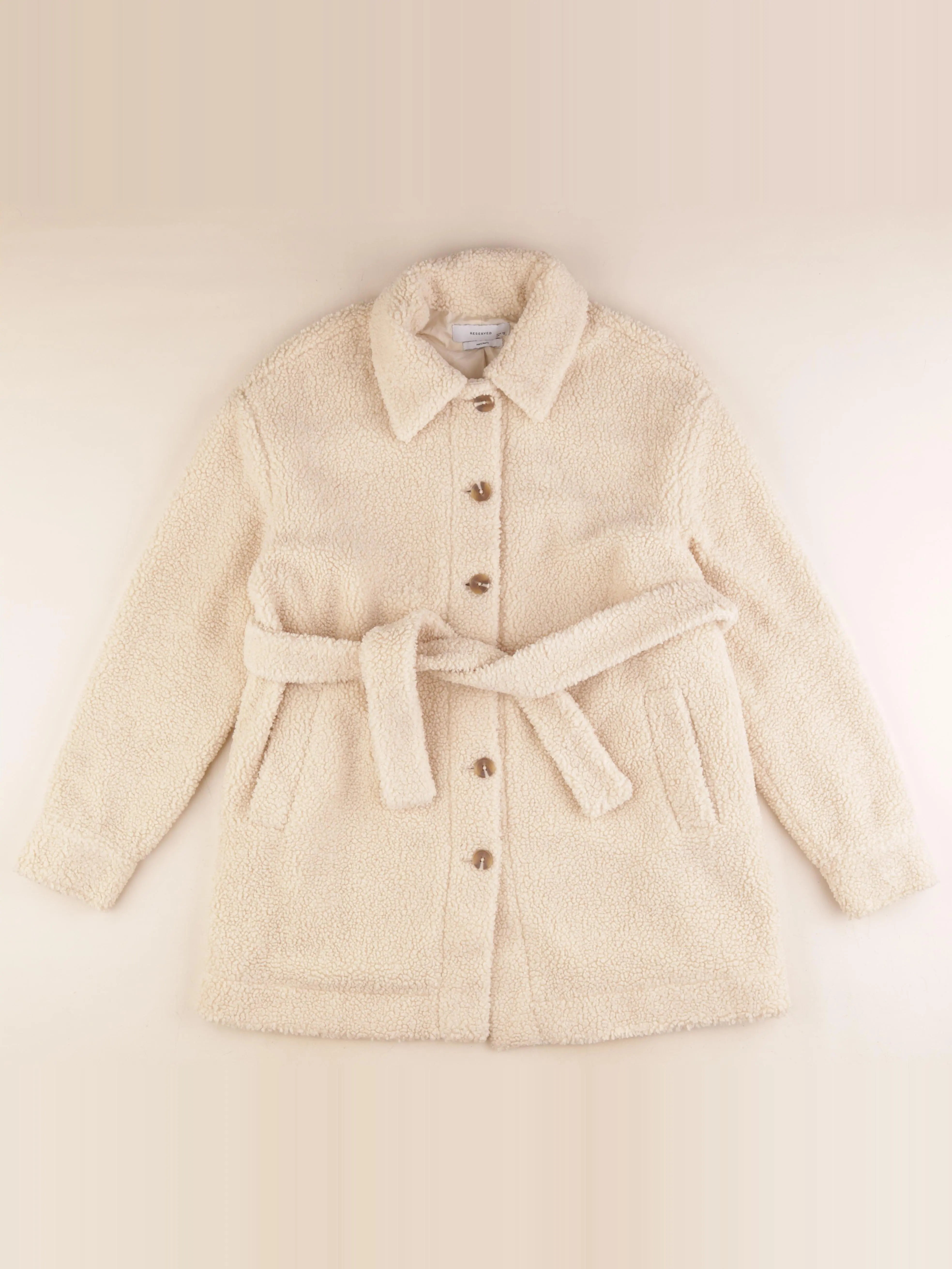 Reserved - manteau grossesse beige - 36