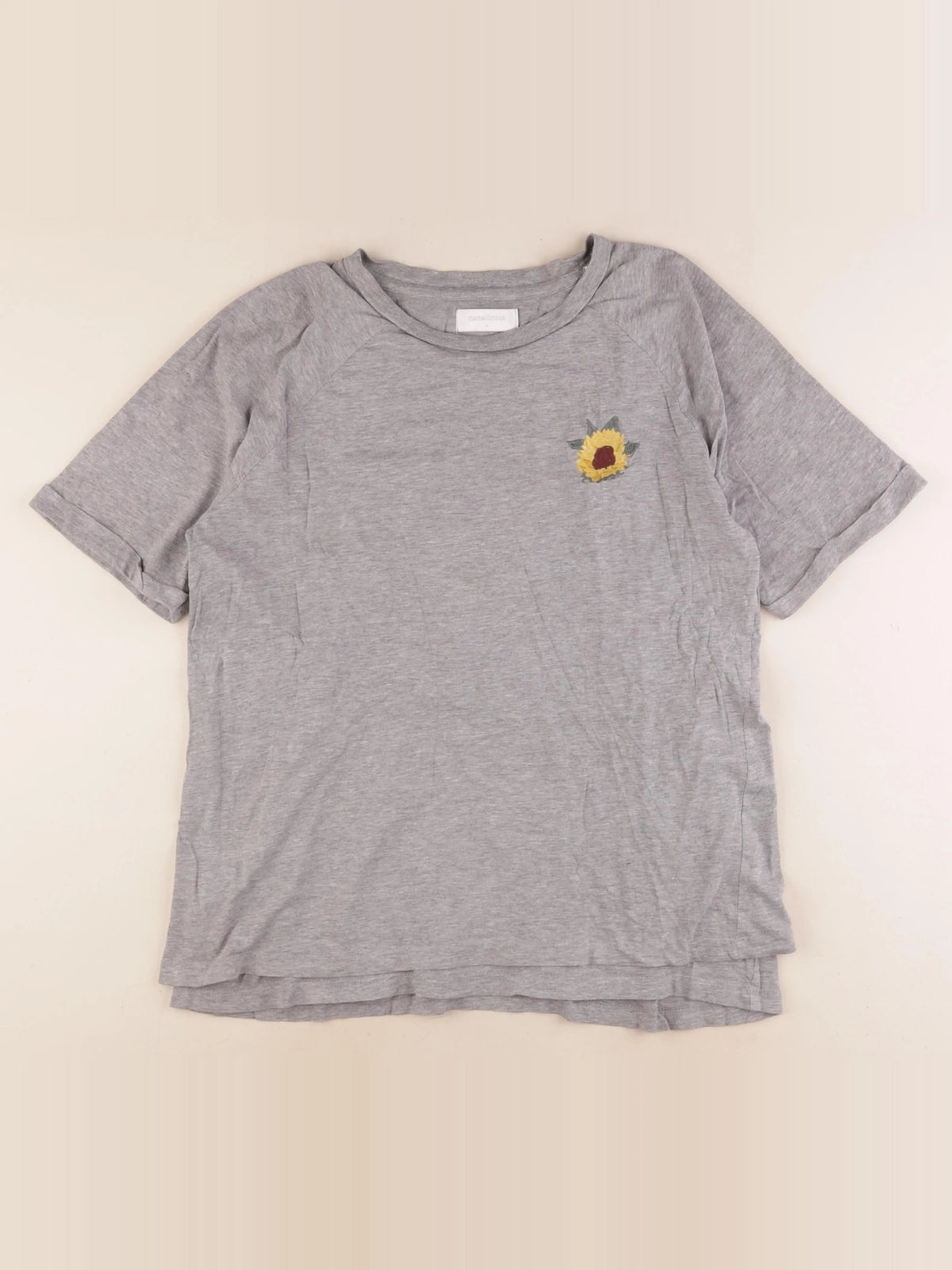 Mamalicious - tee-shirt allaitement gris - m