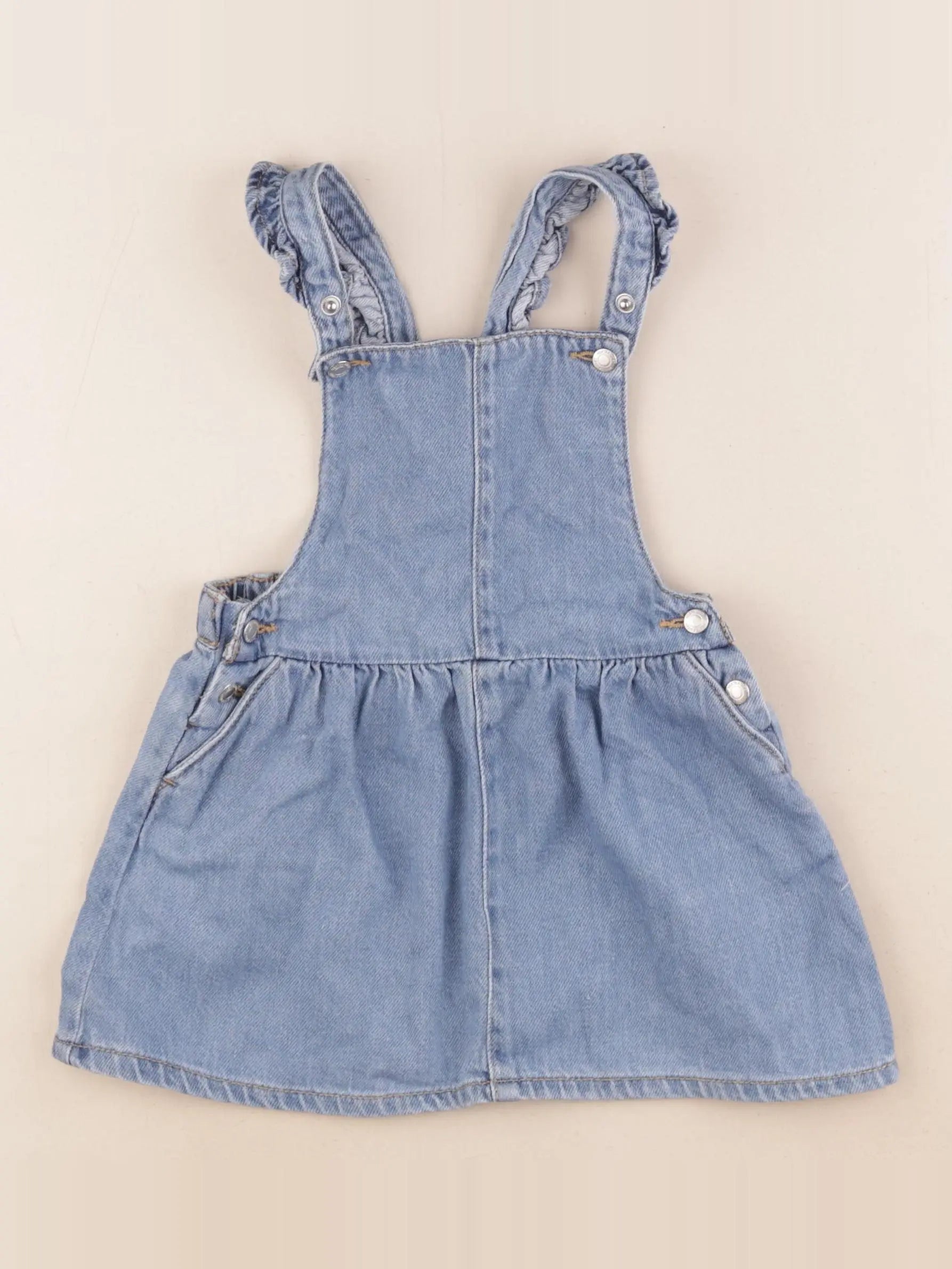 Vertbaudet - robe bleu - 24 mois
