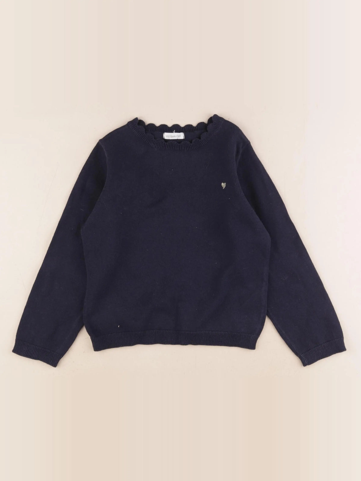 Vertbaudet - pull bleu - 6 ans