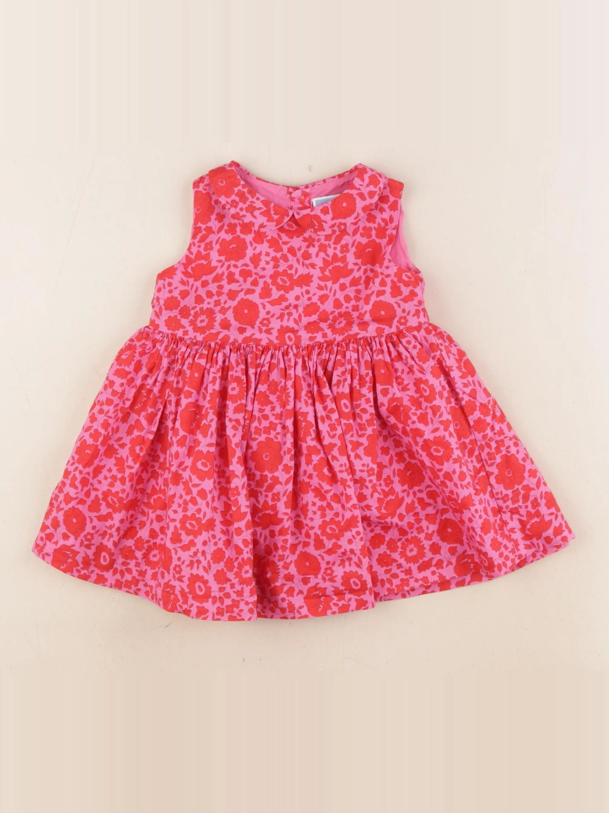 Jacadi - robe rouge - 12 mois