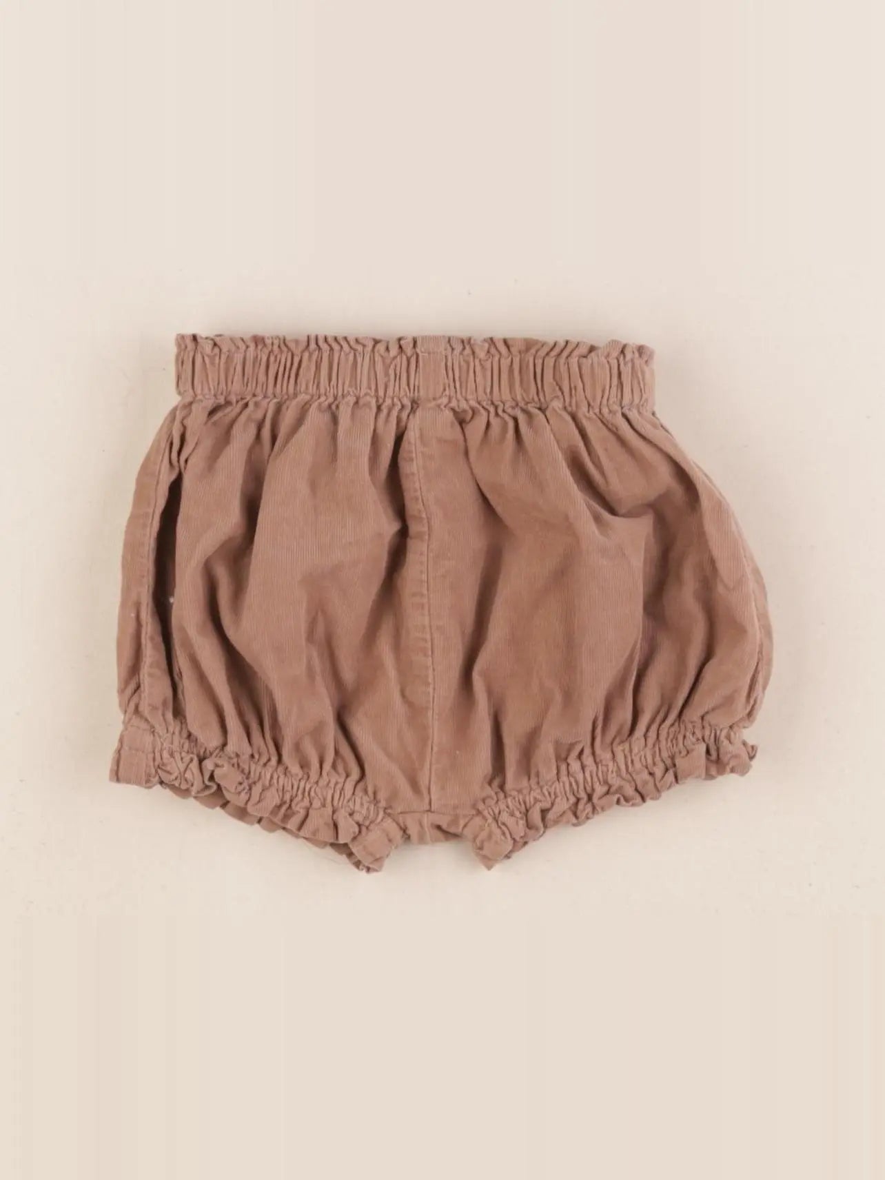 Vertbaudet - bloomer marron - 9 mois