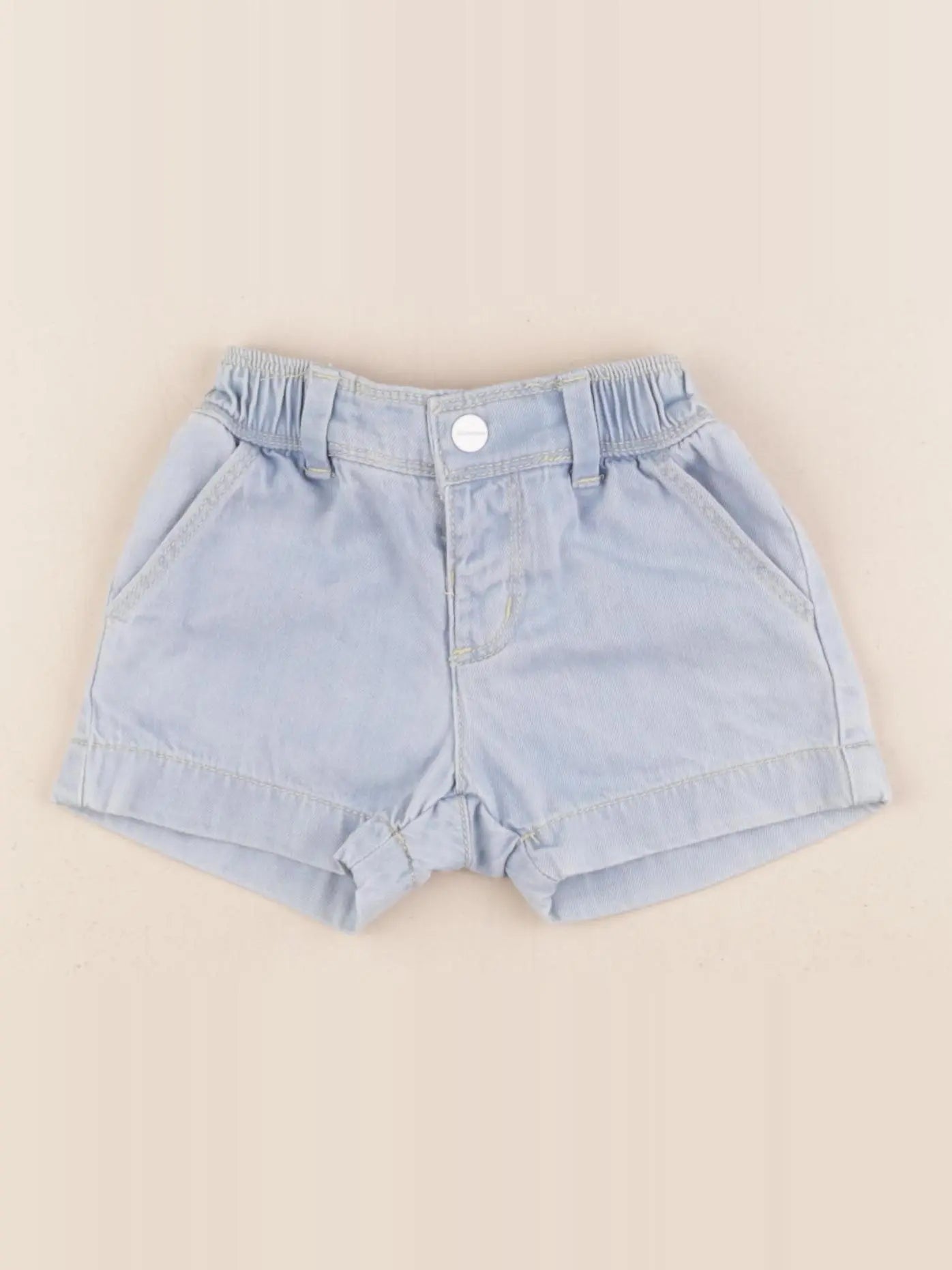 Jacadi - short bleu - 6 mois