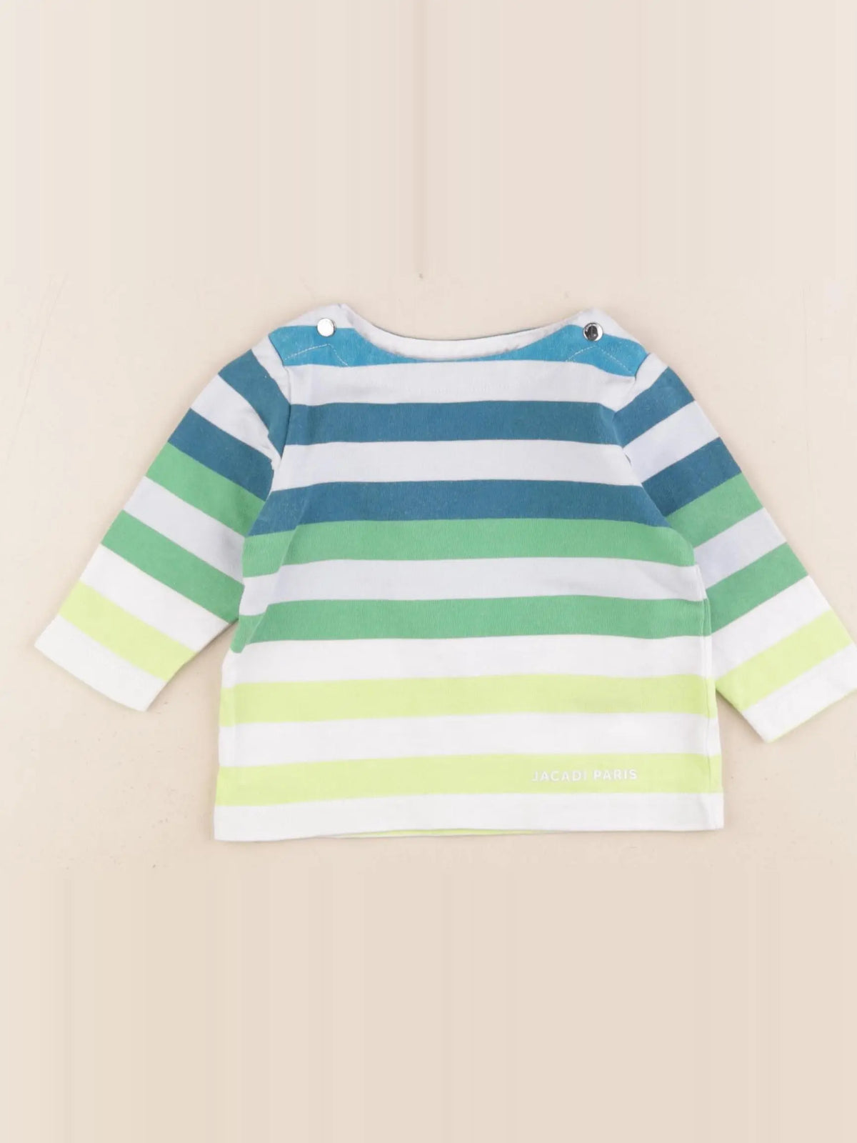 Jacadi - tee-shirt multicolore - 6 mois