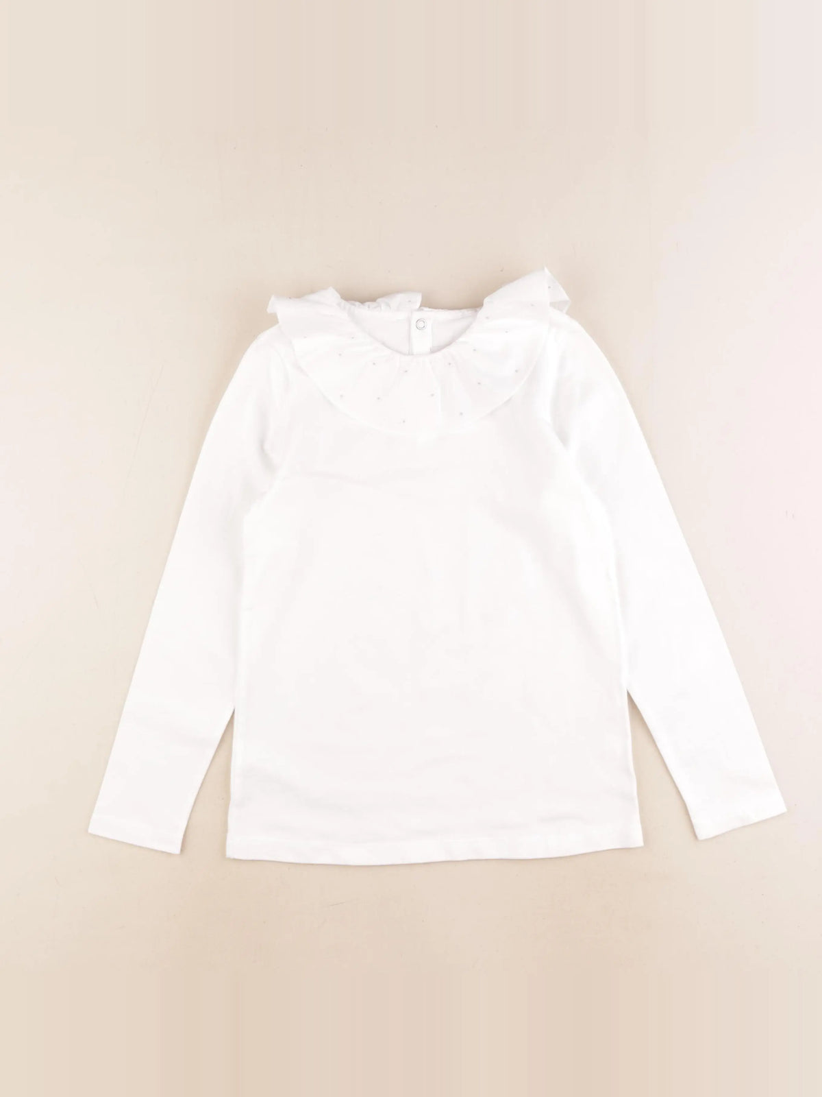 Jacadi - tee-shirt blanc - 8 ans