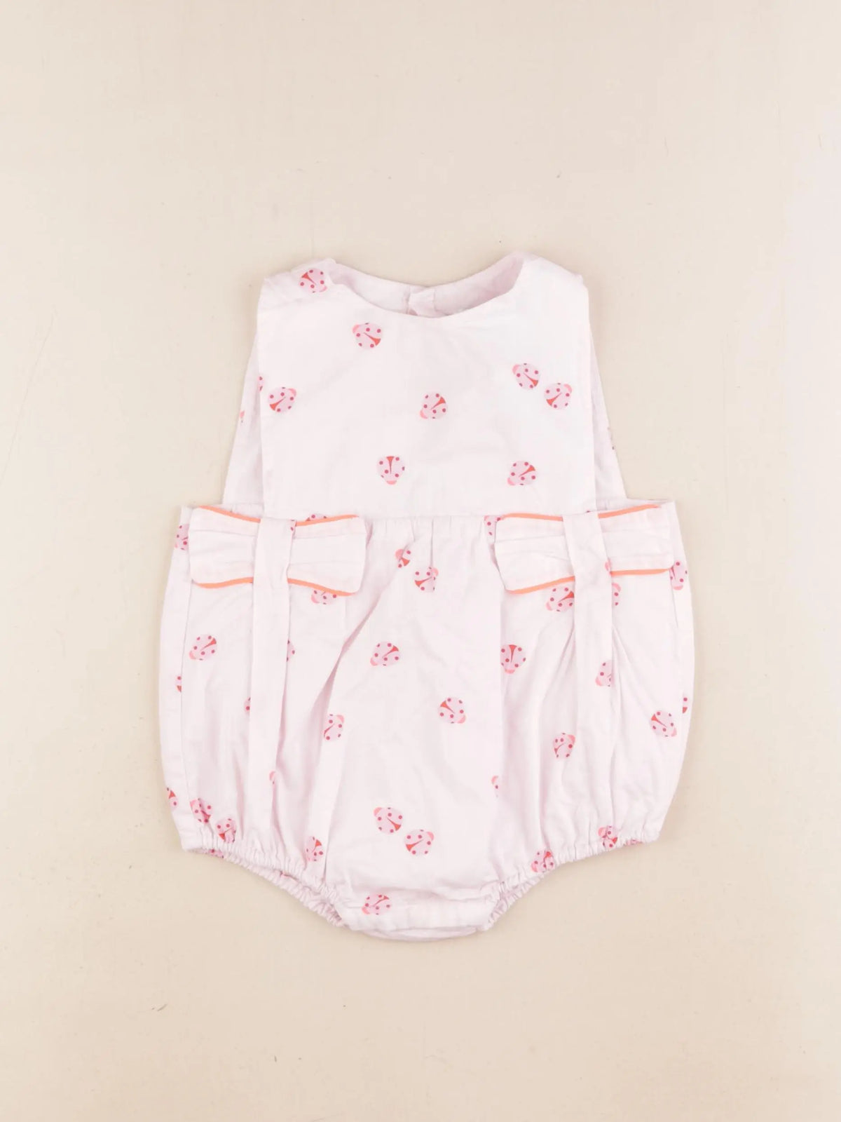 Jacadi - combinaison rose - 12 mois