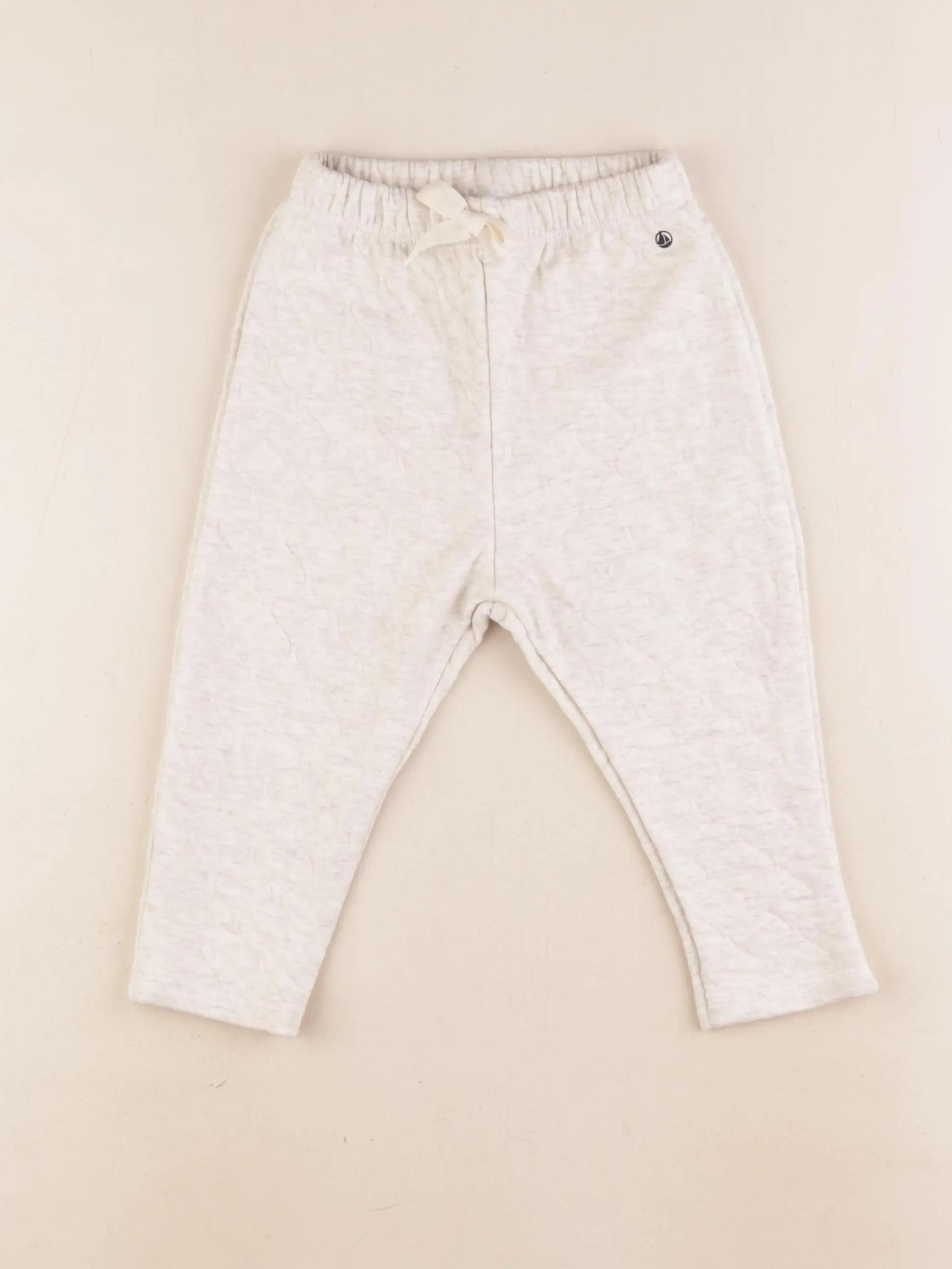 Petit Bateau - pantalon gris - 24 mois