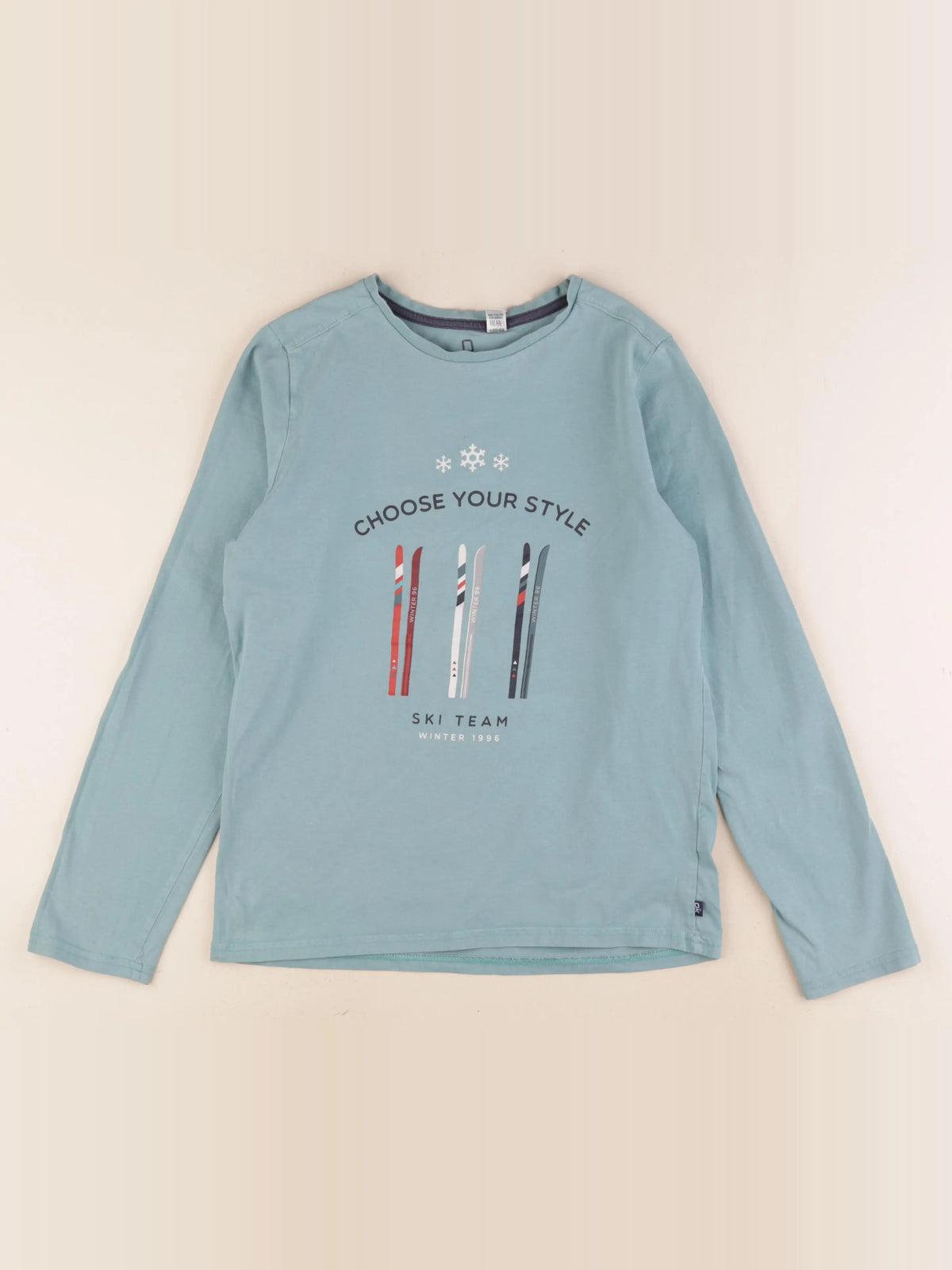 Okaidi - tee-shirt bleu - 12 ans