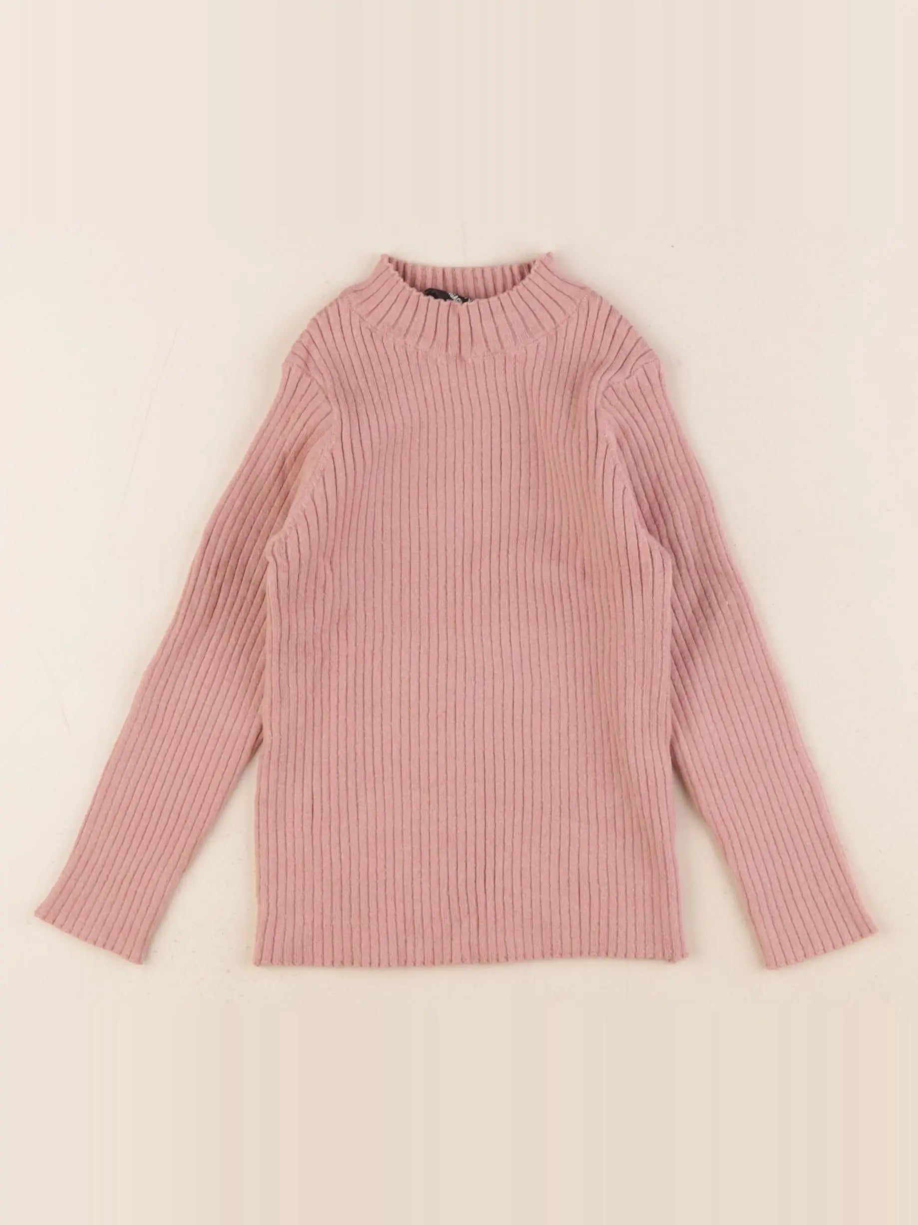 Monoprix - pull rose - 4 ans