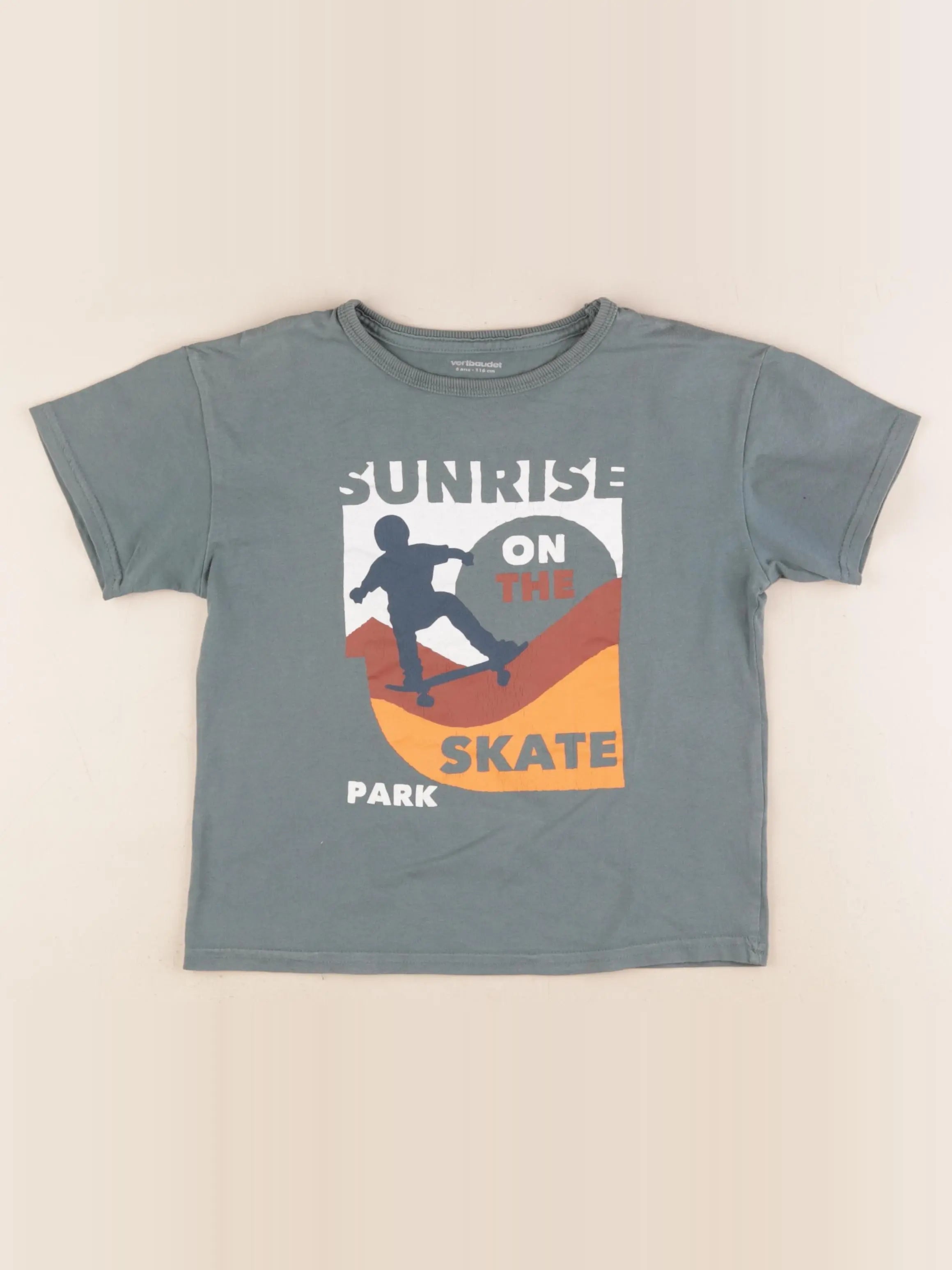 Vertbaudet - tee-shirt multicolore - 6 ans