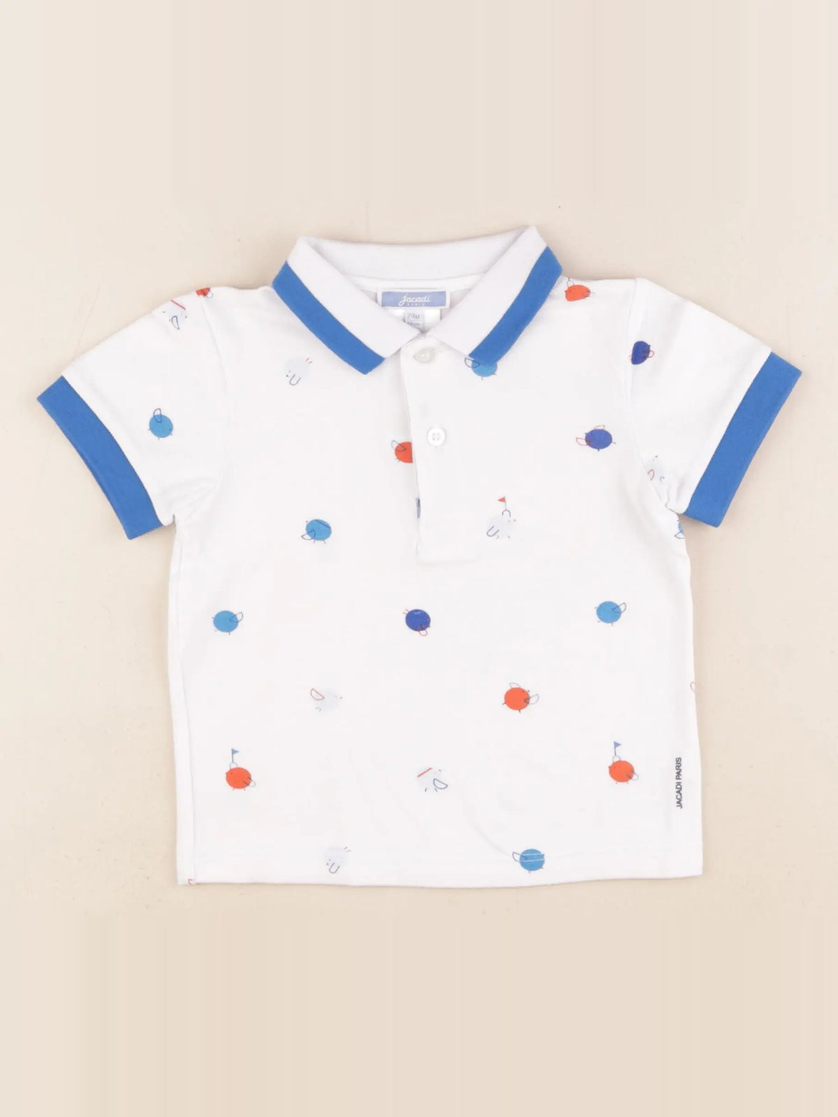 Jacadi - polo multicolore - 24 mois