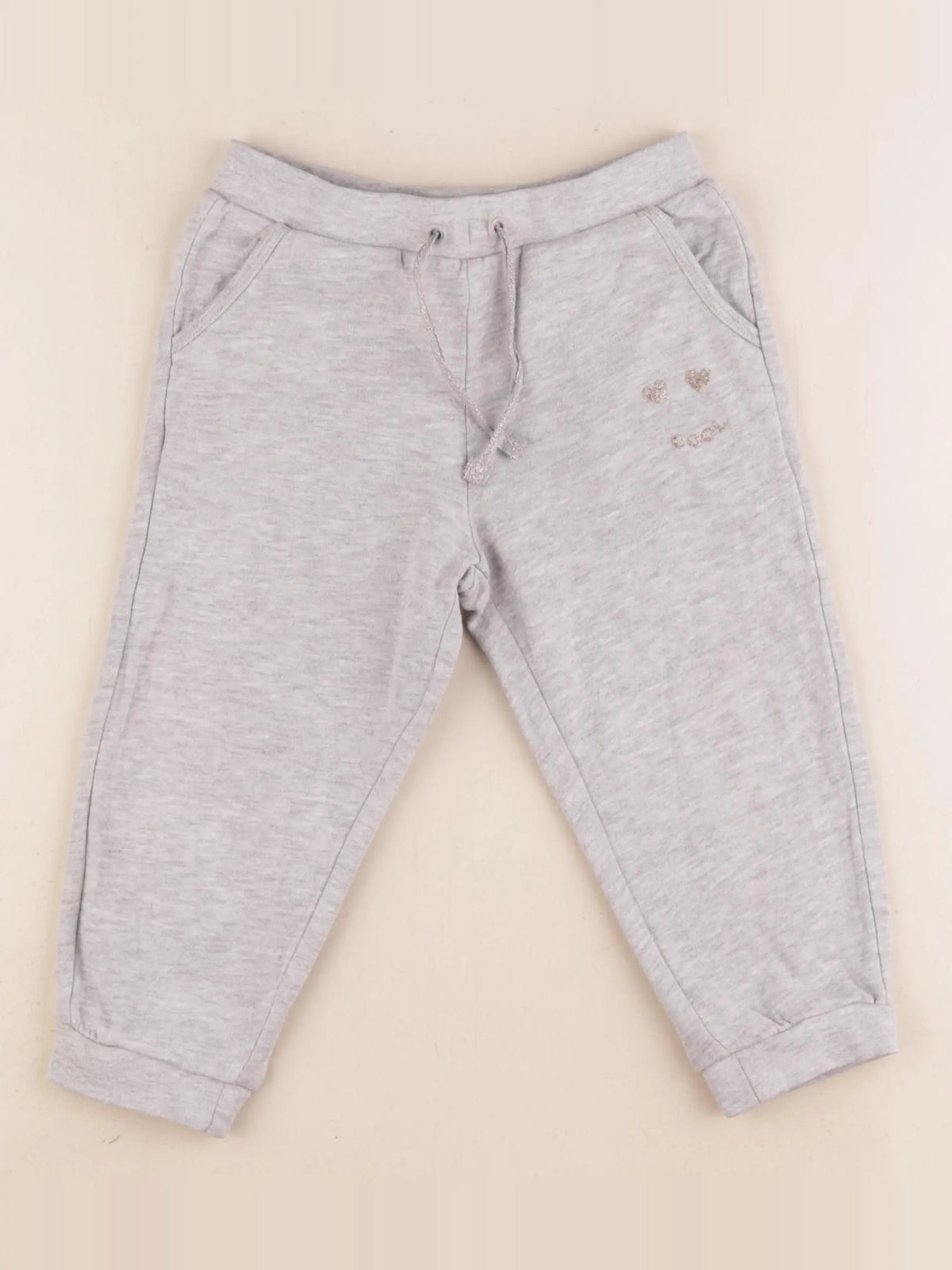 Vertbaudet - jogging gris - 3 ans