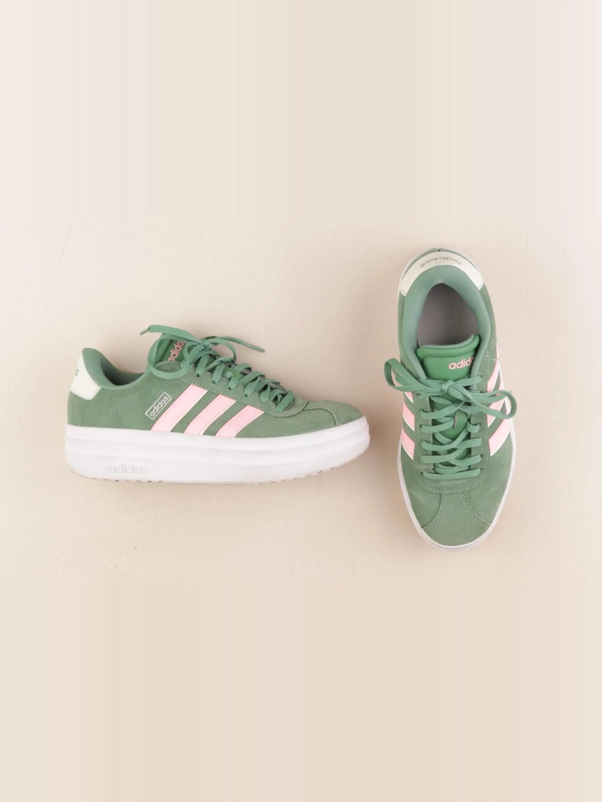 Adidas - baskets vert - pointure 38