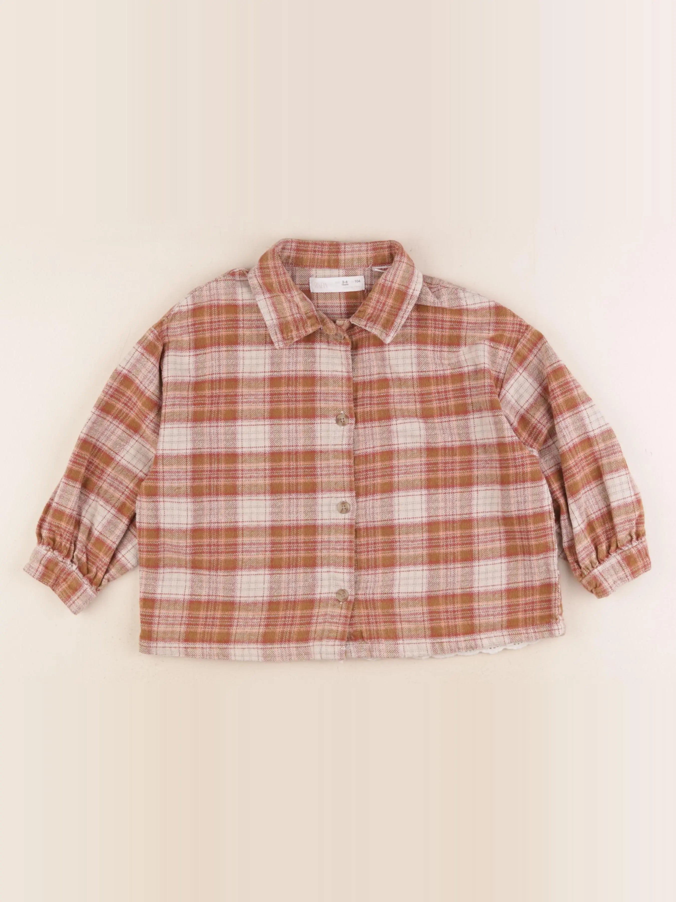 Zara - chemise multicolore - 3/4 ans