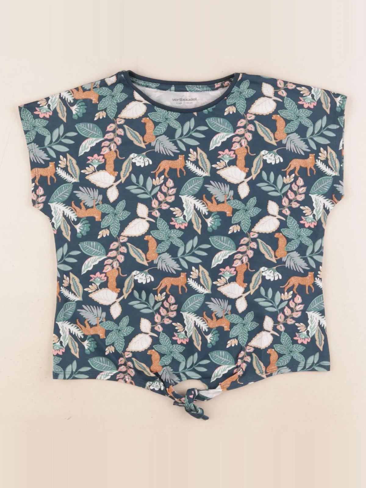 Vertbaudet - tee-shirt multicolore - 5 ans