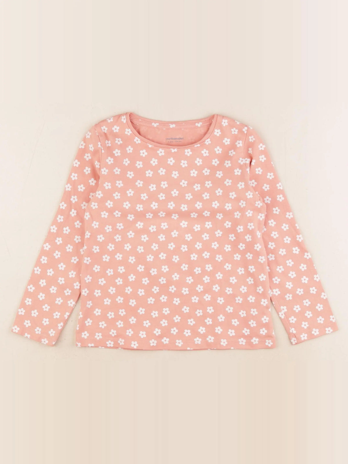 Vertbaudet - tee-shirt orange - 4 ans