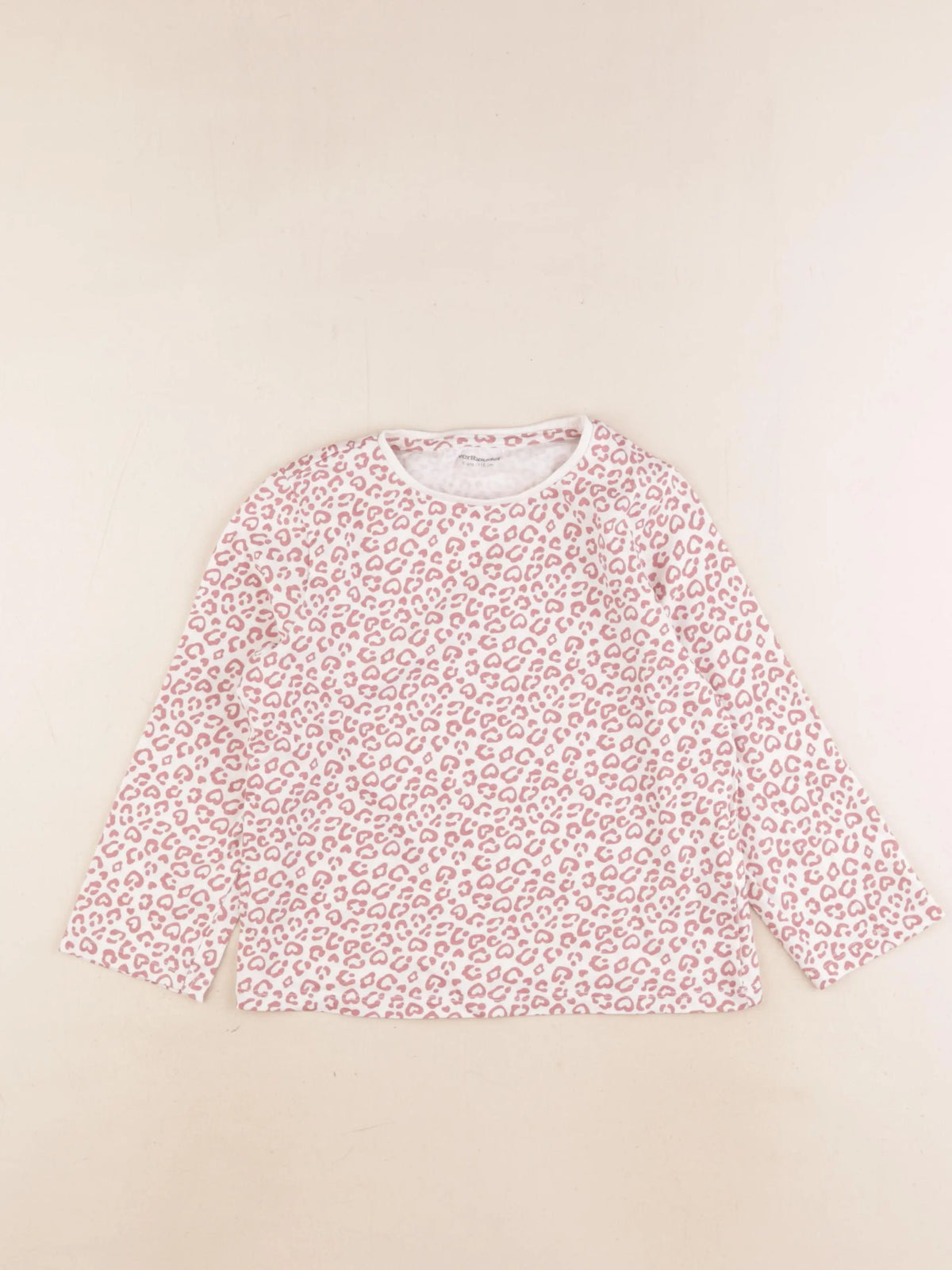 Vertbaudet - tee-shirt rose - 6 ans