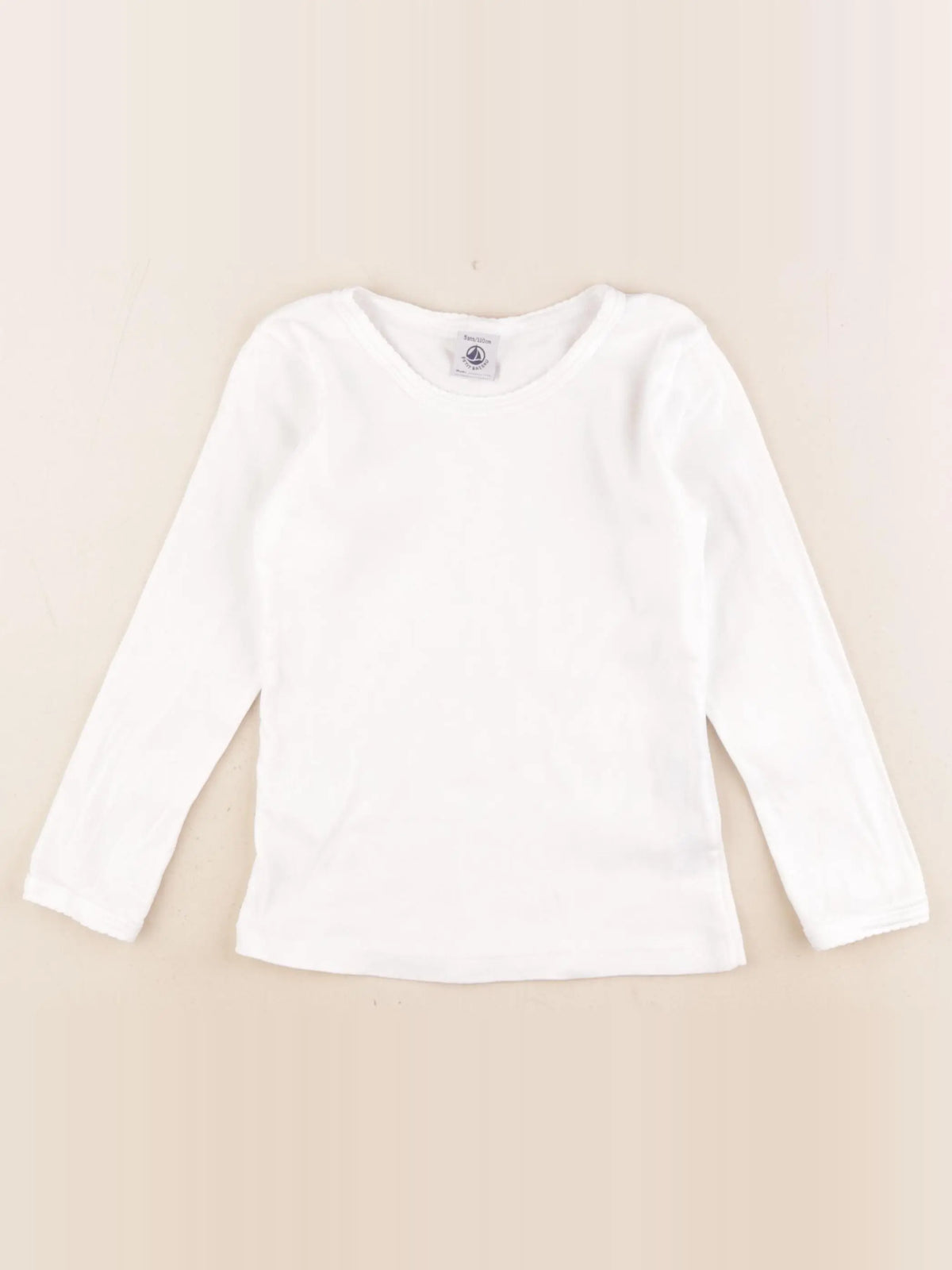 Petit Bateau - maillot de corps blanc - 5 ans