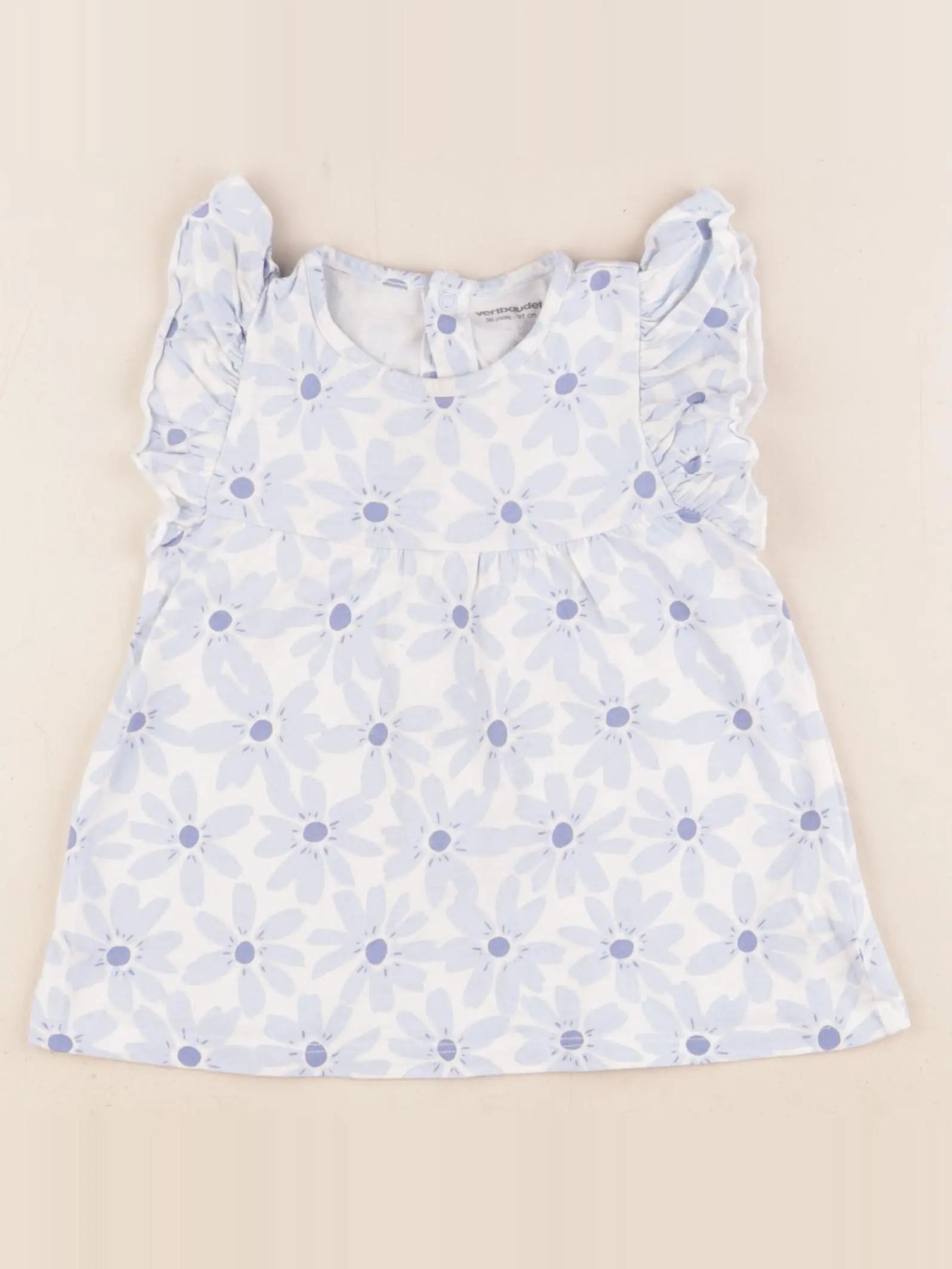 Vertbaudet - tee-shirt bleu - 36 mois