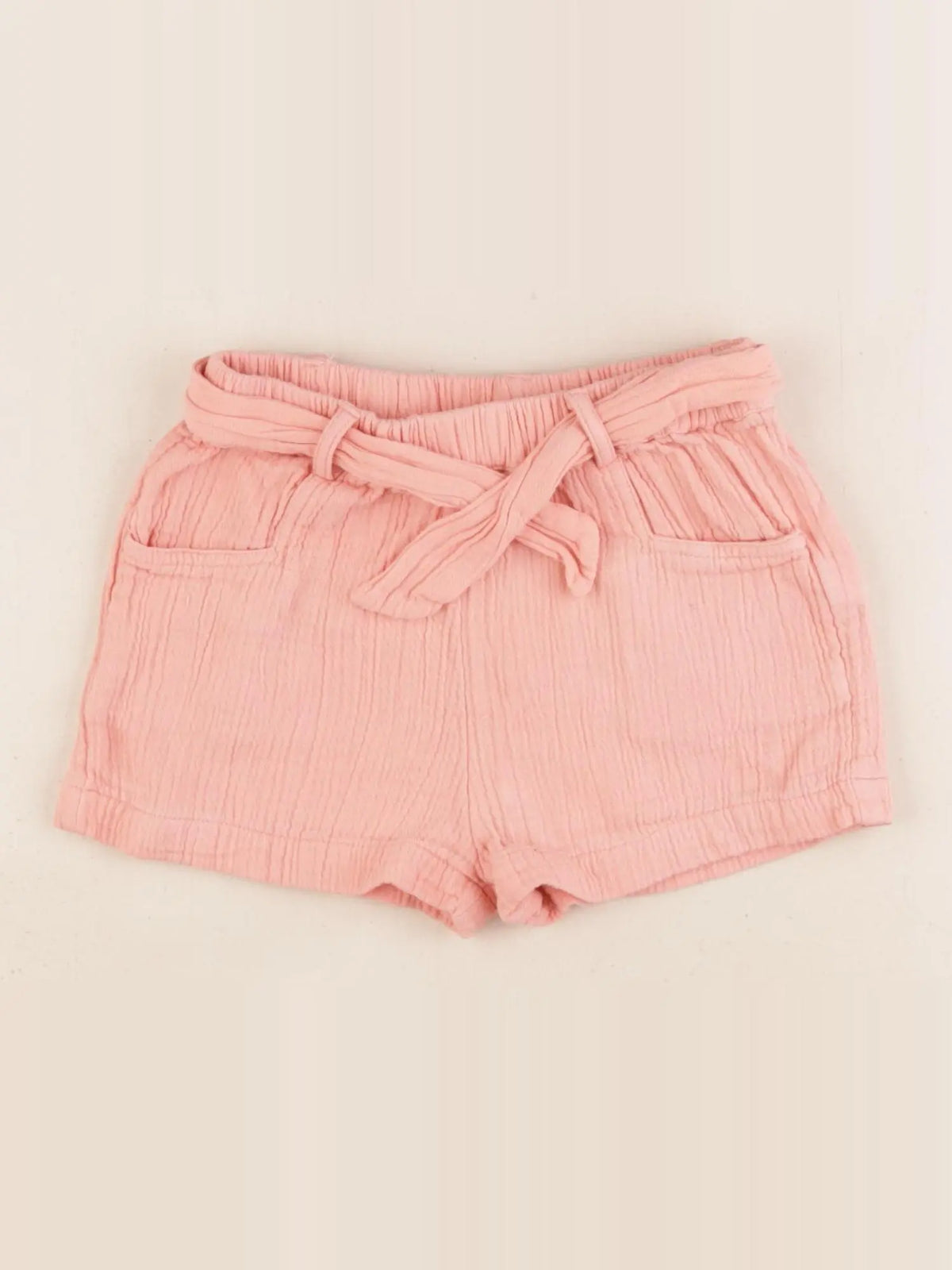 Vertbaudet - short orange - 3 ans