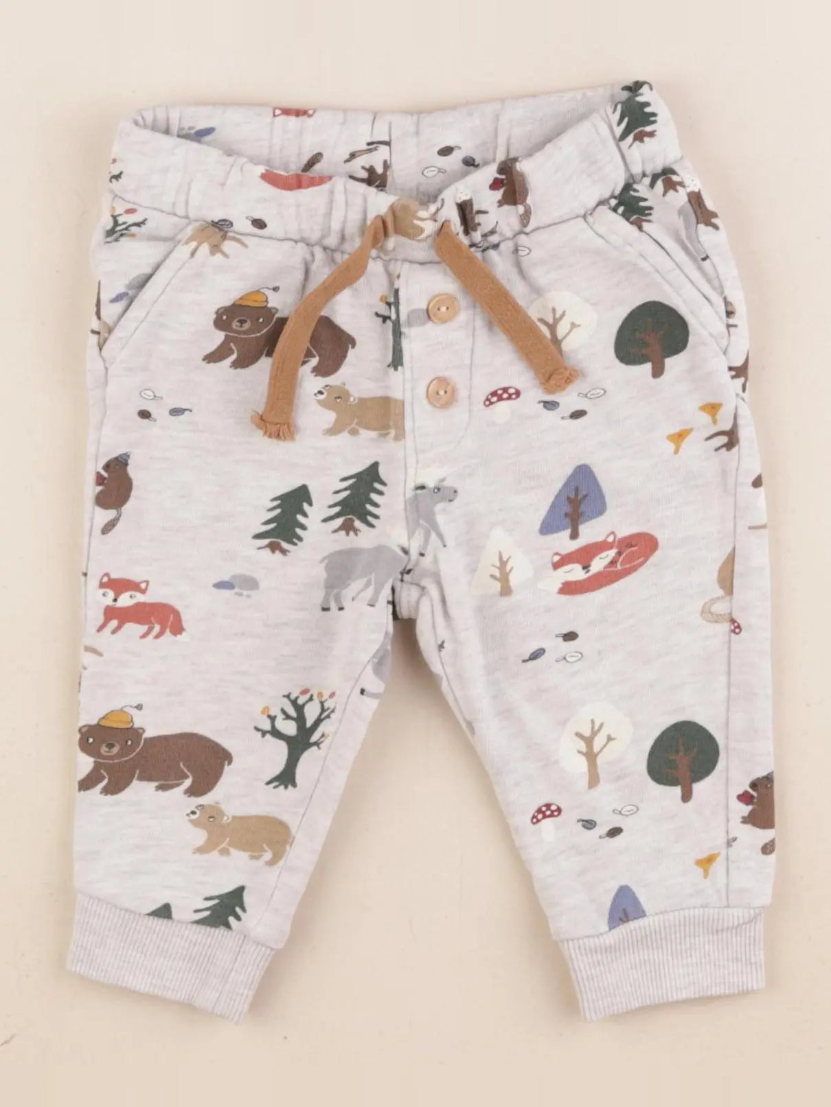 H&M - jogging multicolore - 4/6 mois