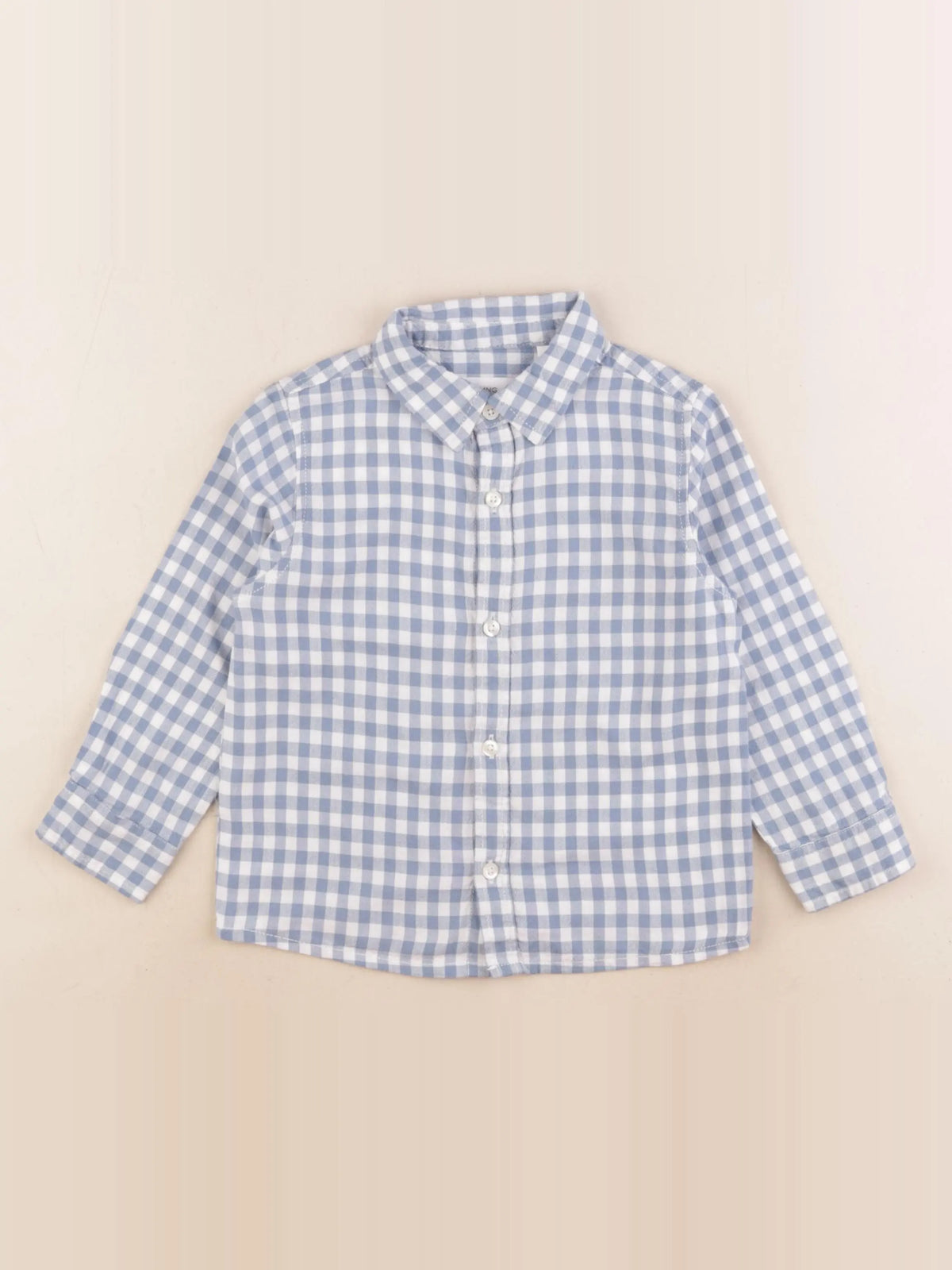 Mango - chemise bleu - 2/3 ans