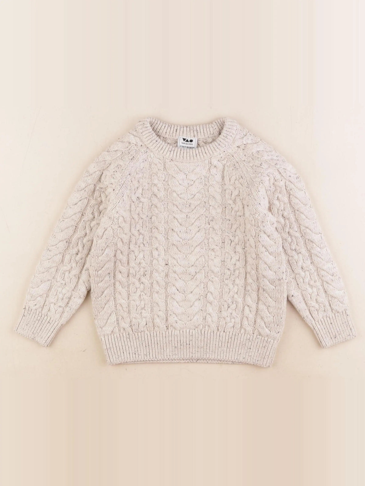 Tape à l'oeil - pull beige - 2/3 ans