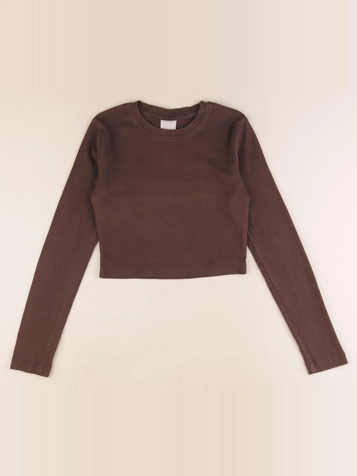Zara - tee-shirt marron - 11/12 ans