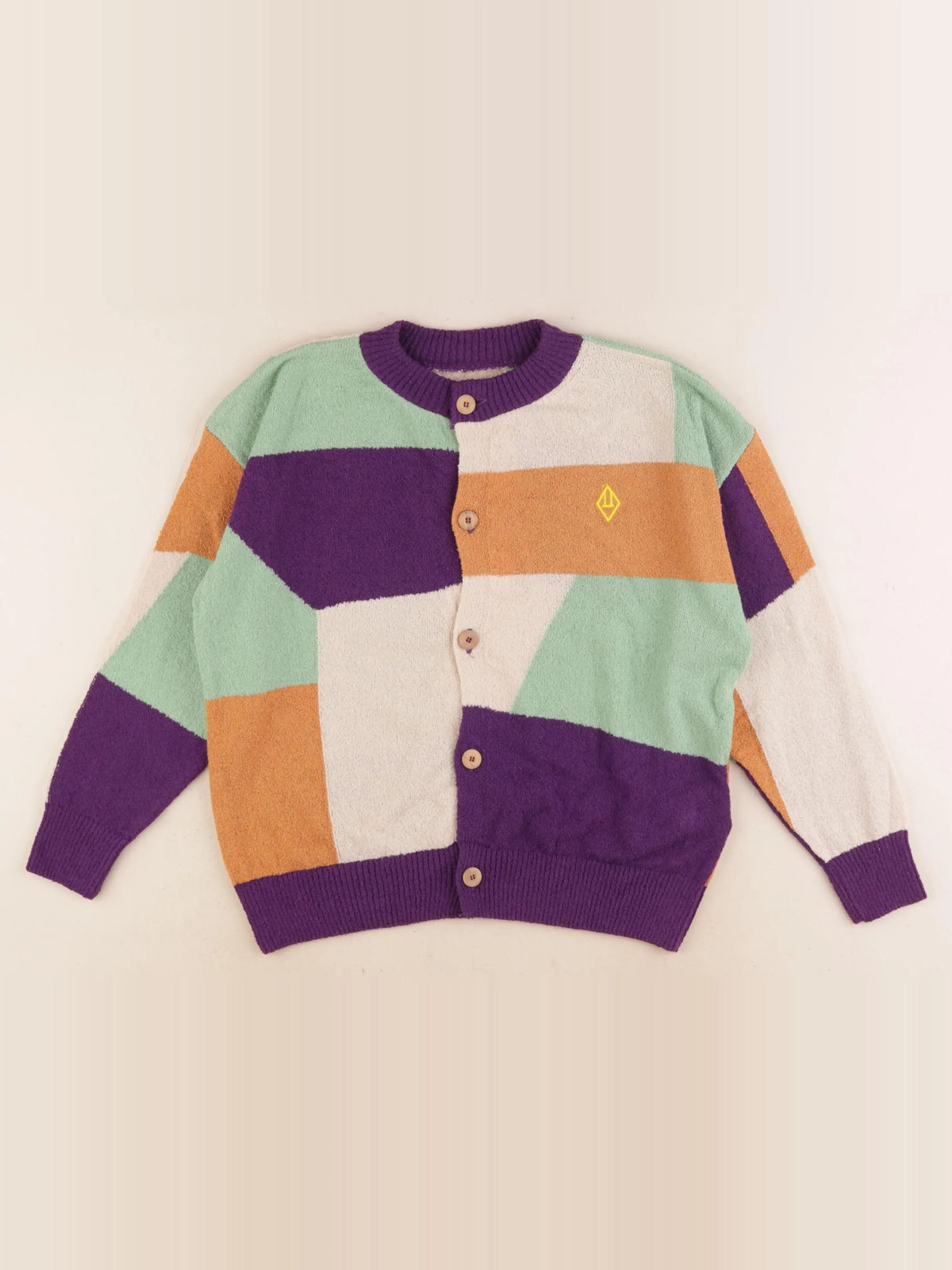 The animals observatory - gilet multicolore - 8 ans