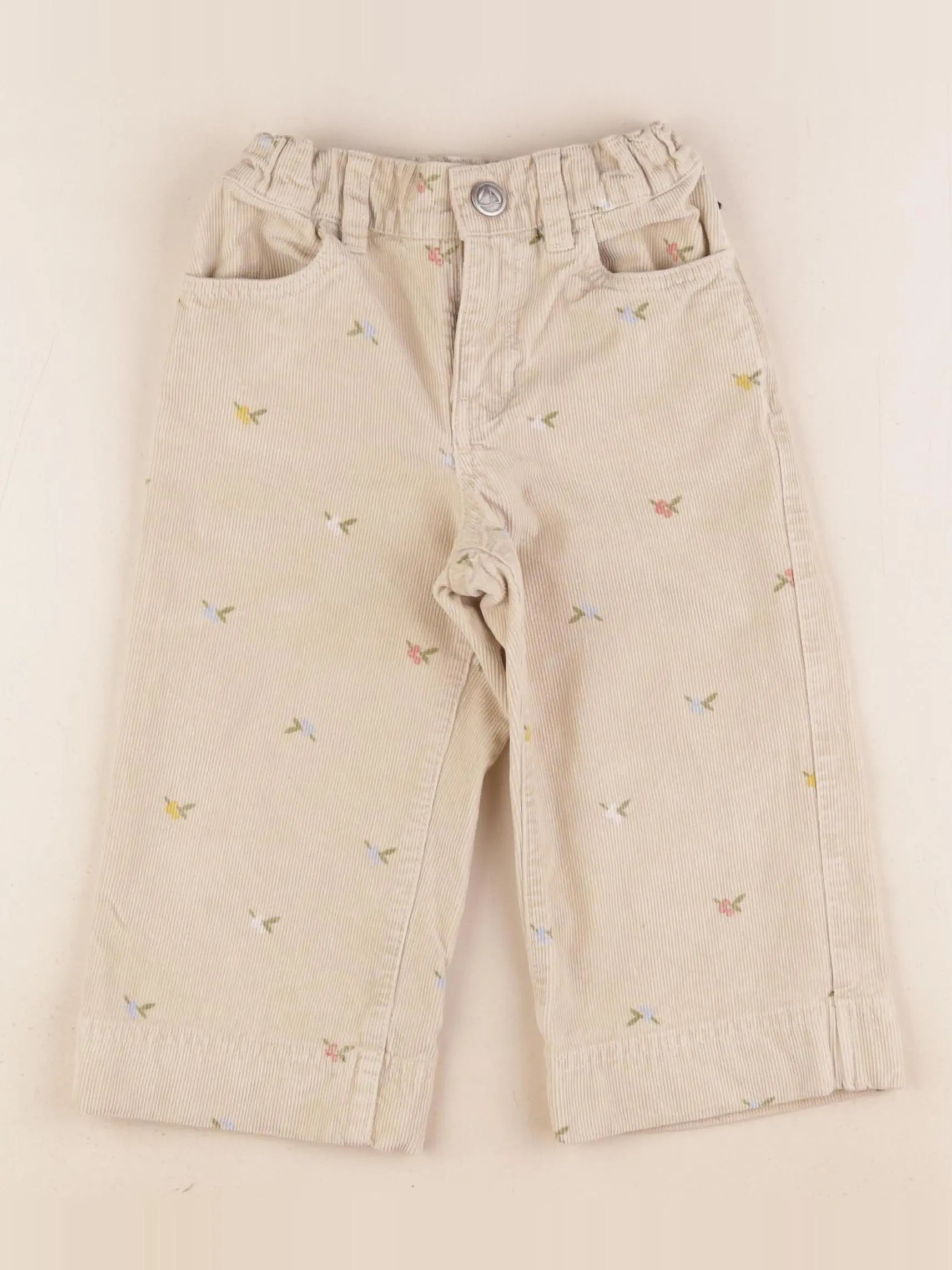 Petit Bateau - pantalon beige - 3 ans