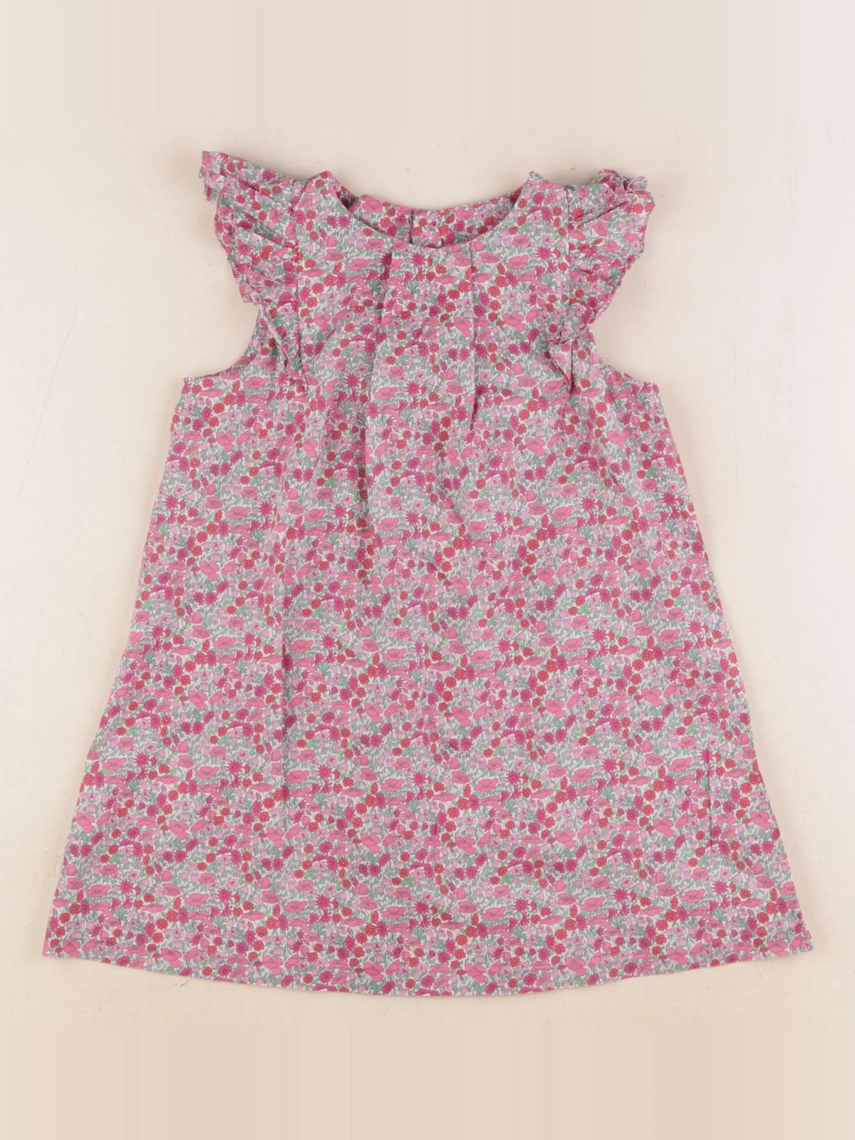 Jacadi - robe liberty rose - 24 mois