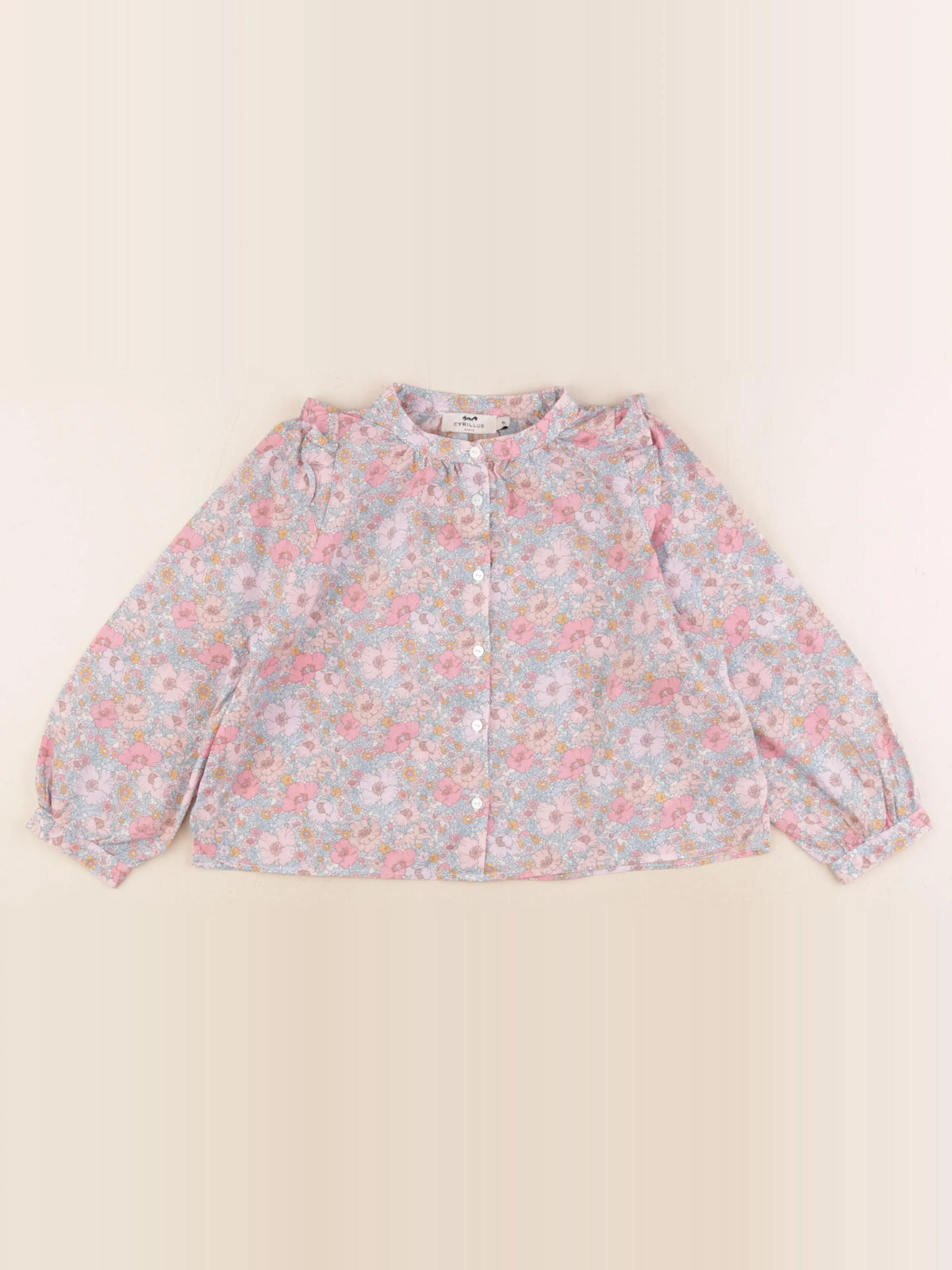 Cyrillus - blouse multicolore - 6 ans