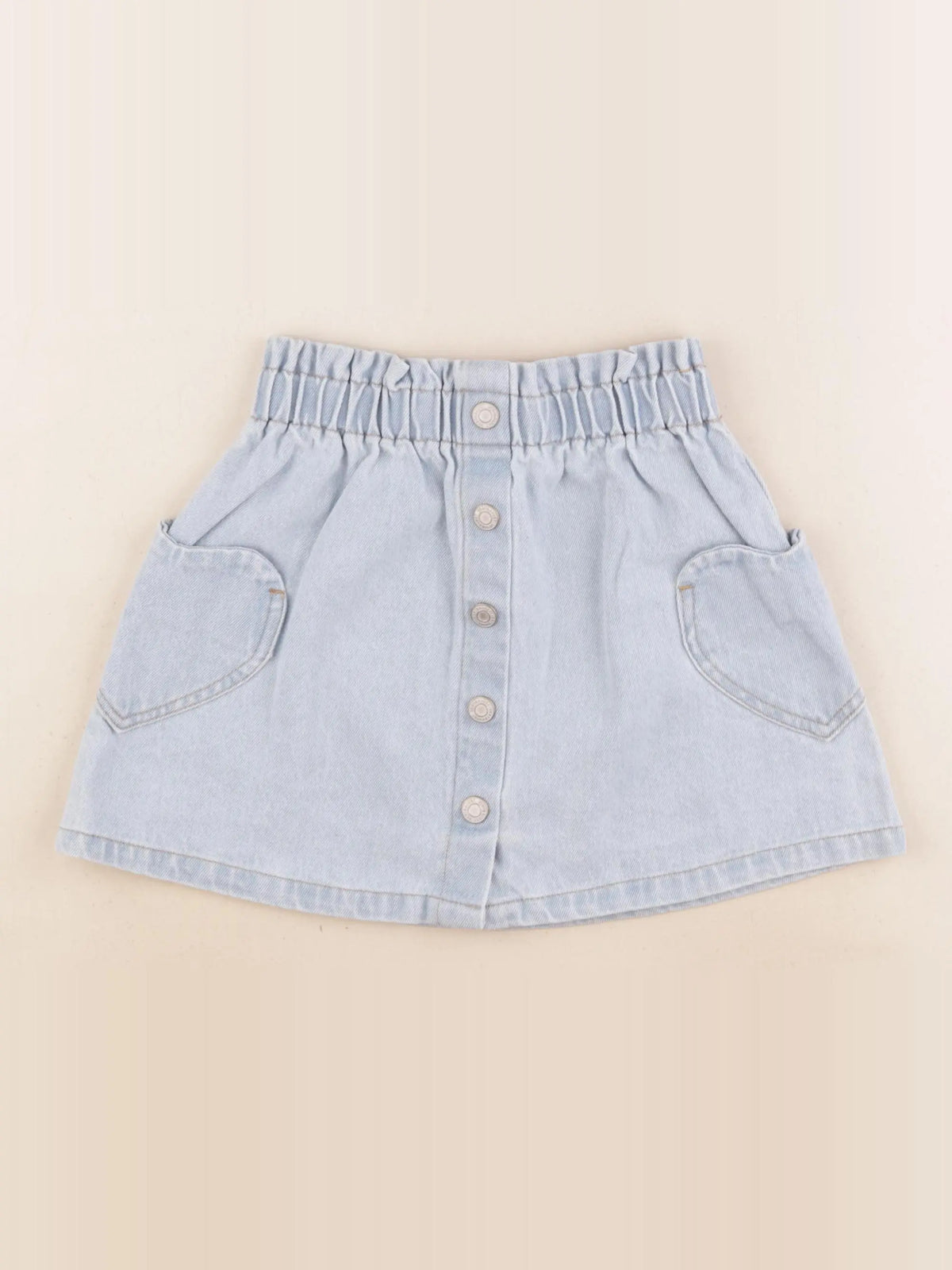 Vertbaudet - jupe bleu - 8 ans