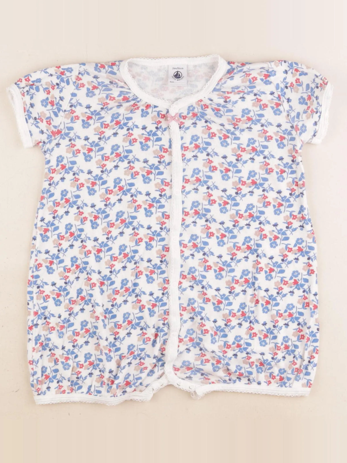 Petit Bateau - pyjama coton multicolore - 24 mois
