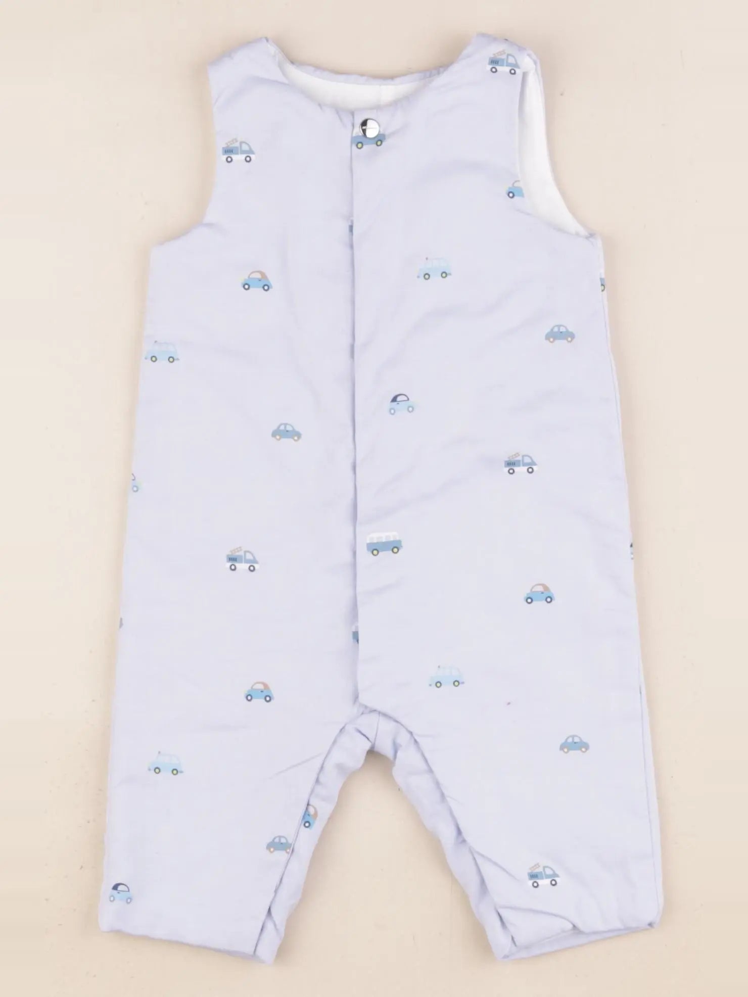 Jacadi - combinaison doublé bleu - 3 mois