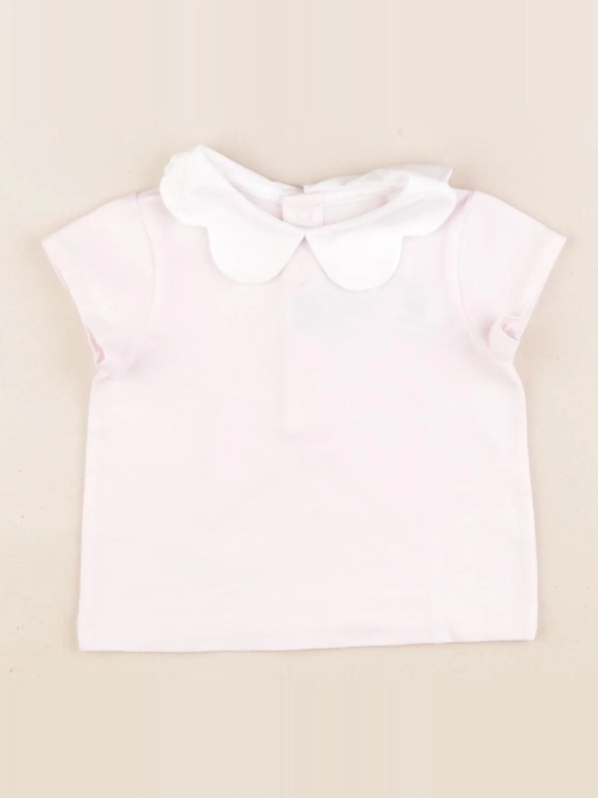 Jacadi - tee-shirt rose - 6 mois