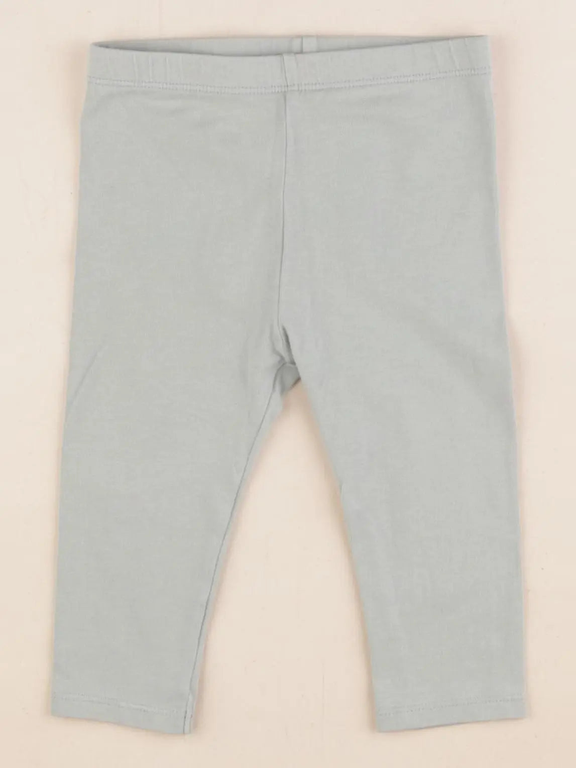 Vertbaudet - legging vert - 9 mois
