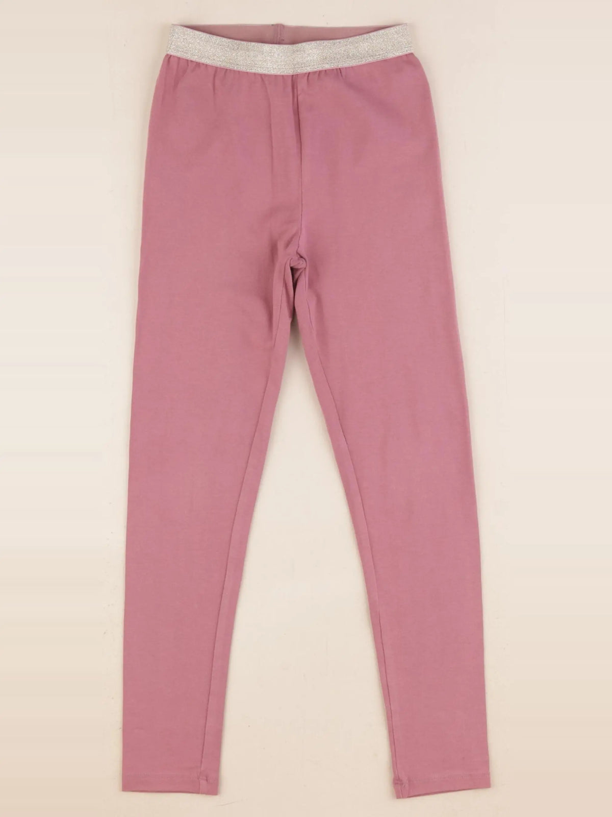 Vertbaudet - legging rose, or - 6 ans