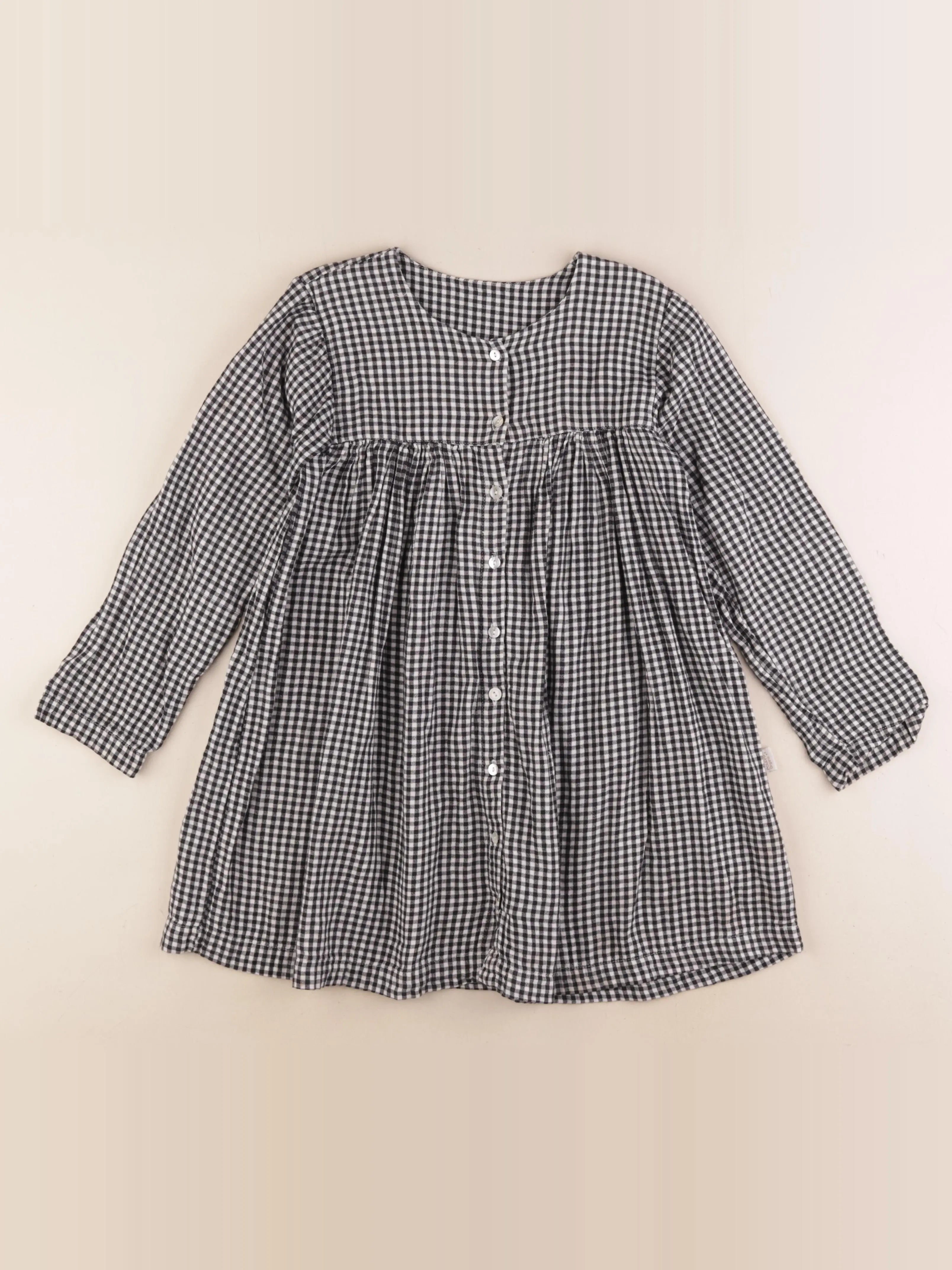 Poudre Organic - robe noir - 8 ans