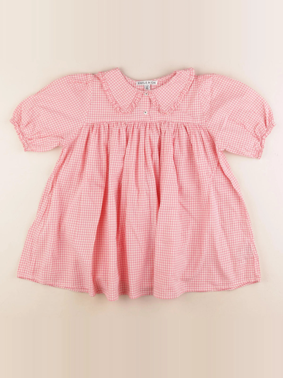 Emile et Ida - robe rose - 8 ans