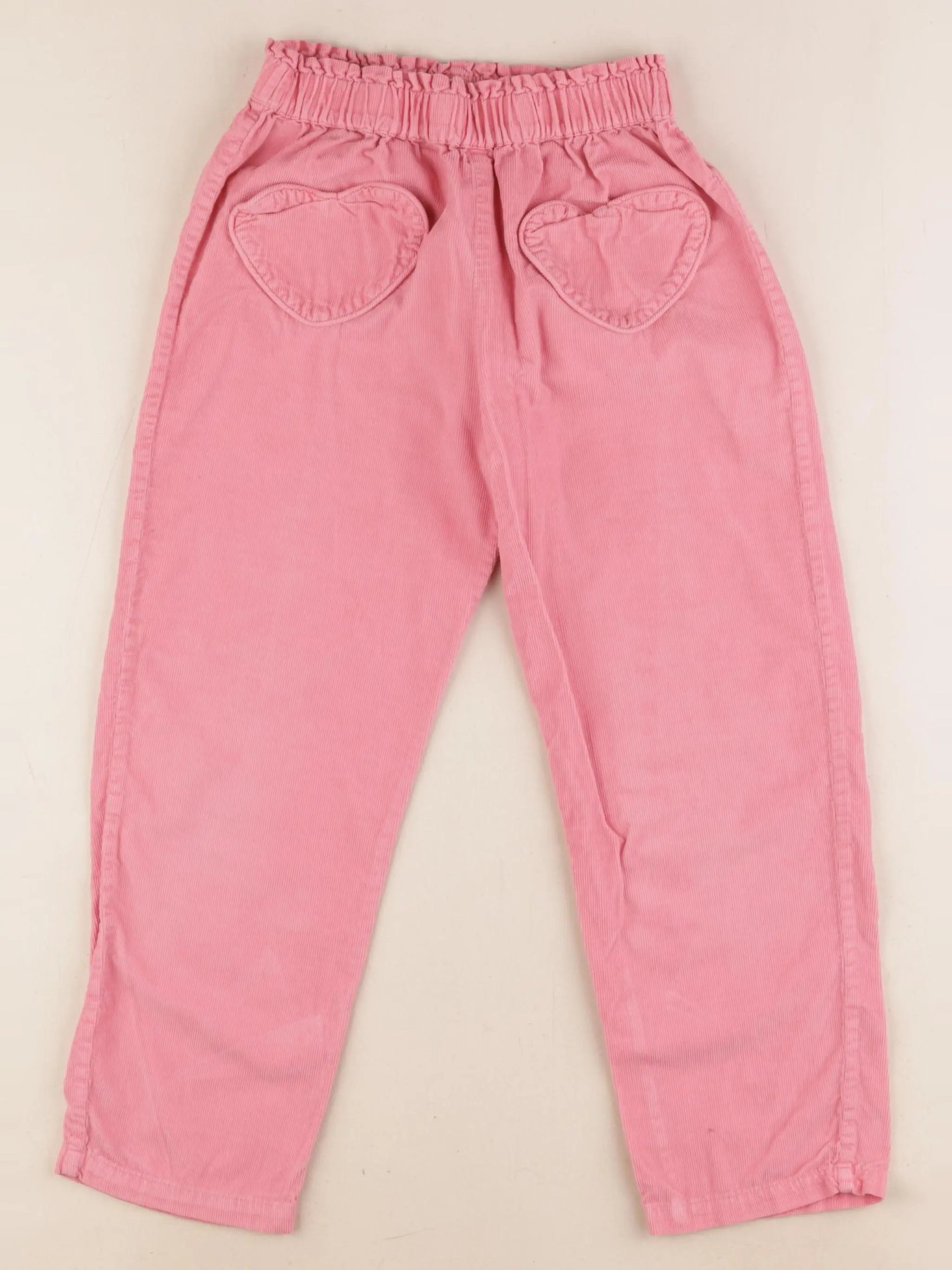 Bonton - pantalon rose - 8 ans