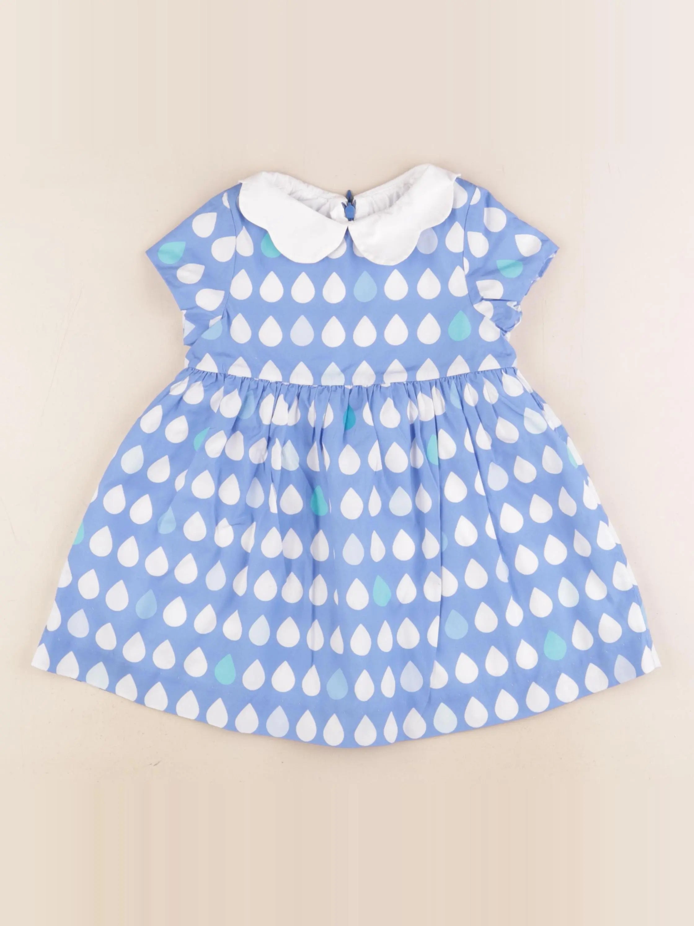 Jacadi - robe bleu - 24 mois