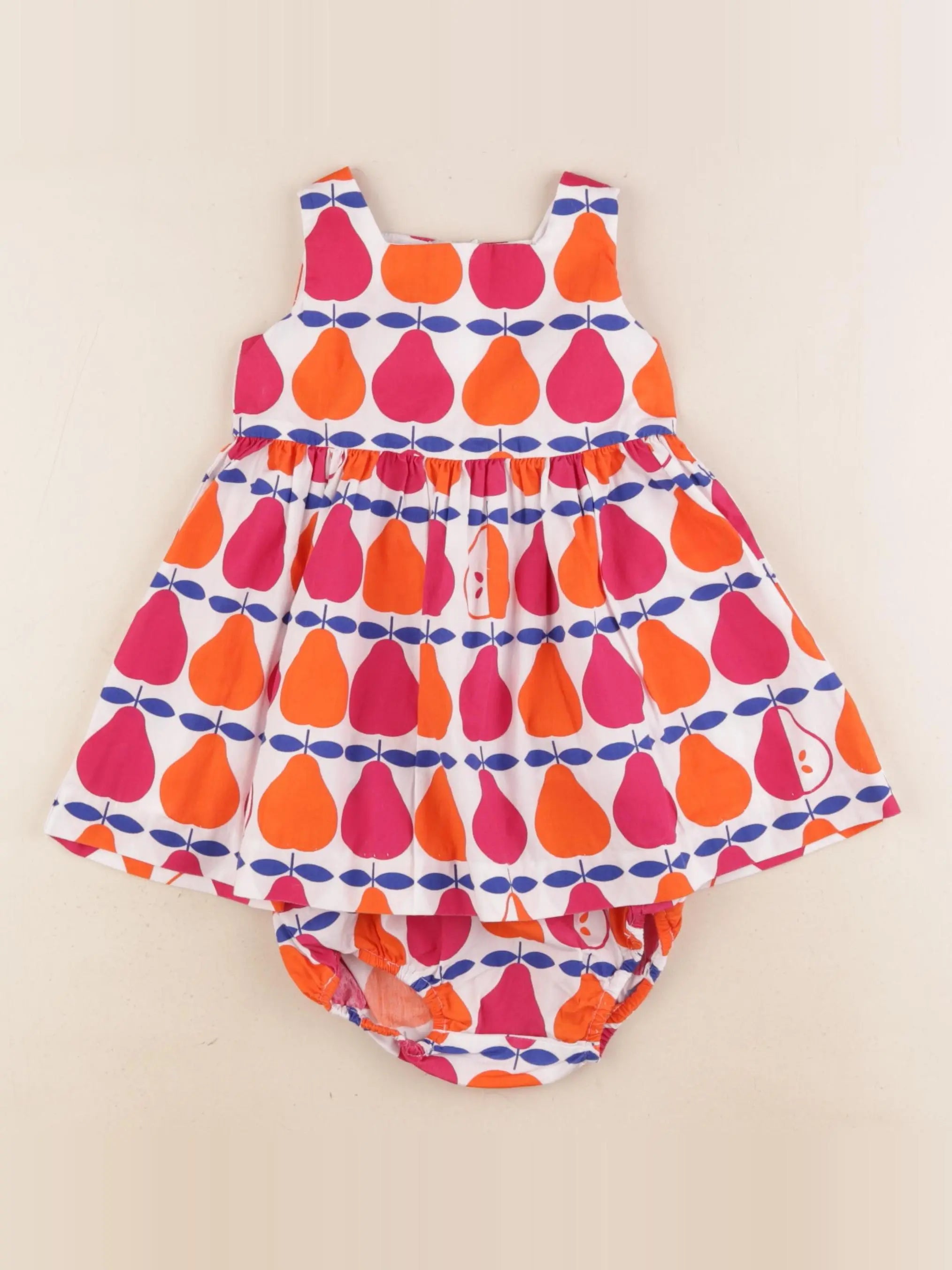 Jacadi - robe multicolore - 12 mois