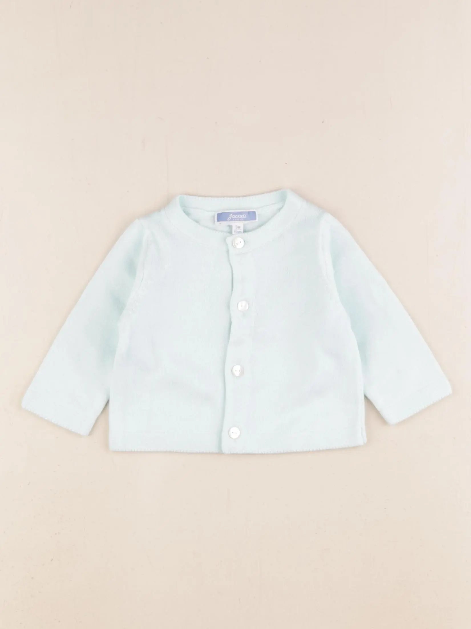 Jacadi - gilet vert - 3 mois