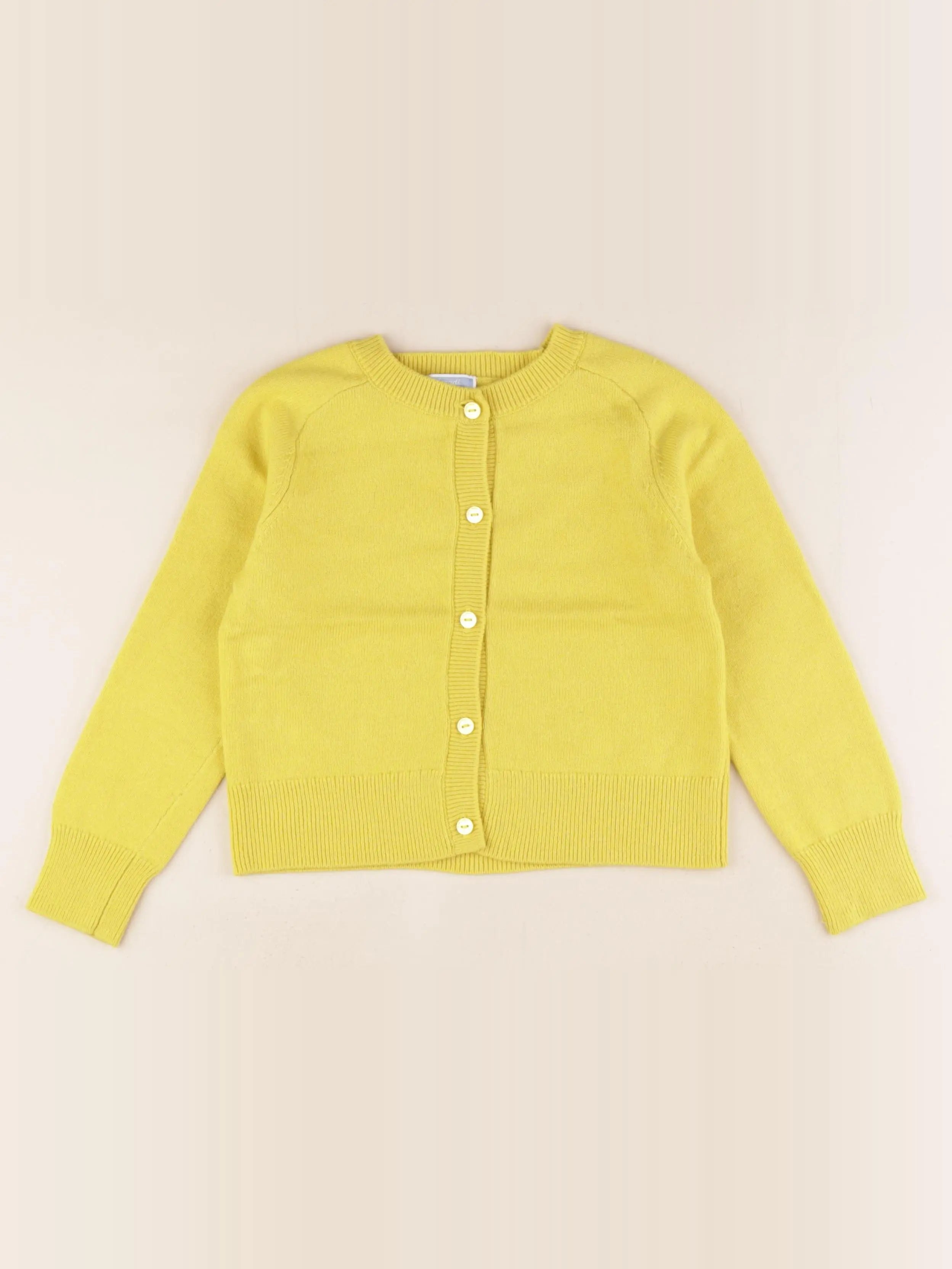 Jacadi - gilet jaune - 10 ans